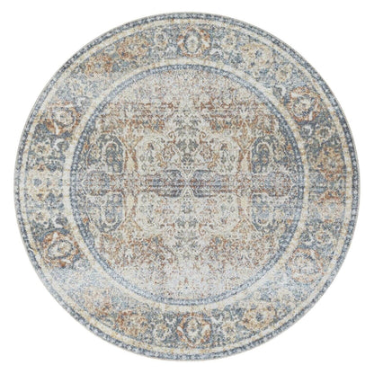 Easy Machine Washable 364 Coral Round-This easy-care and washable collection is made from polyester fibres power loomed into a durable polypropylene base. The transitional designs used in this range are a modern take on timeless traditional rug patterns,