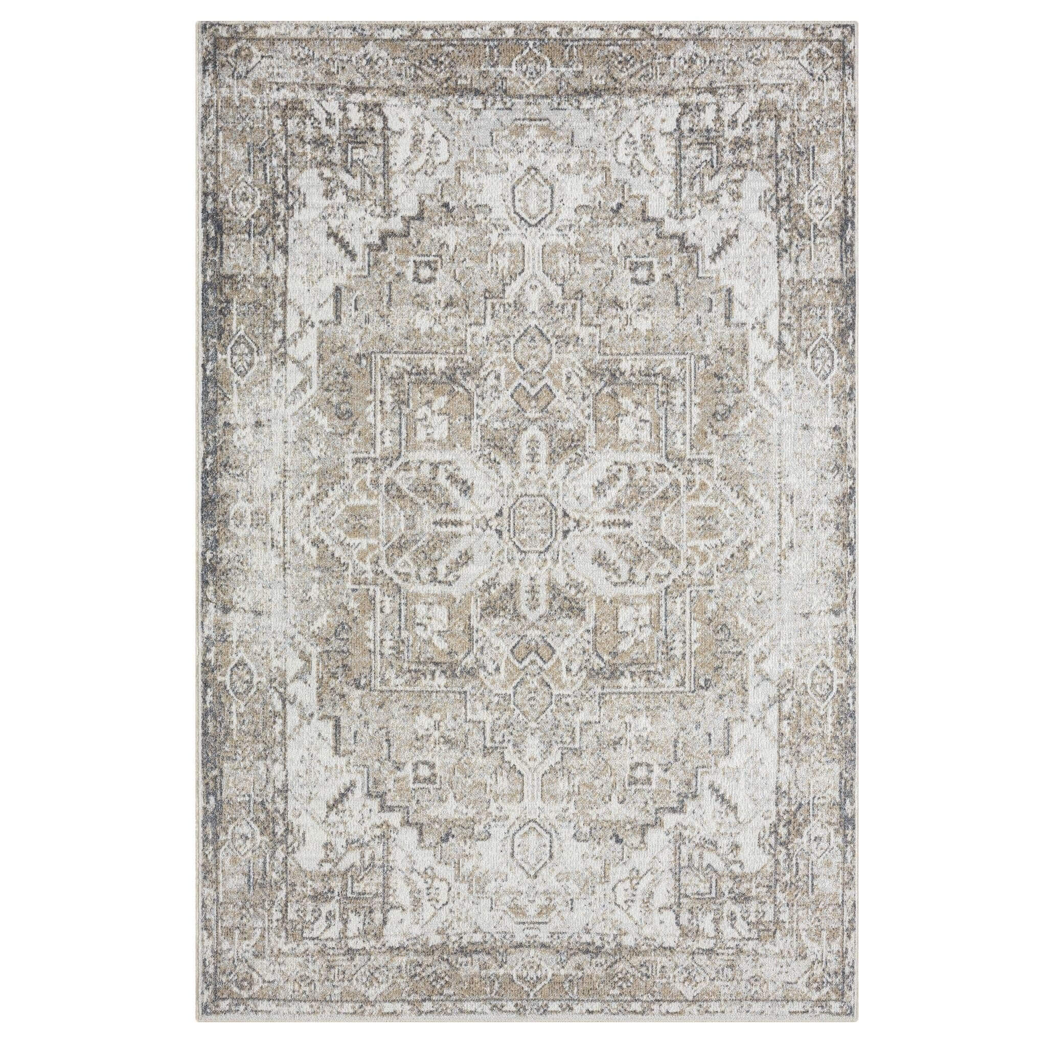 Easy Washable Rugs 361 Earth