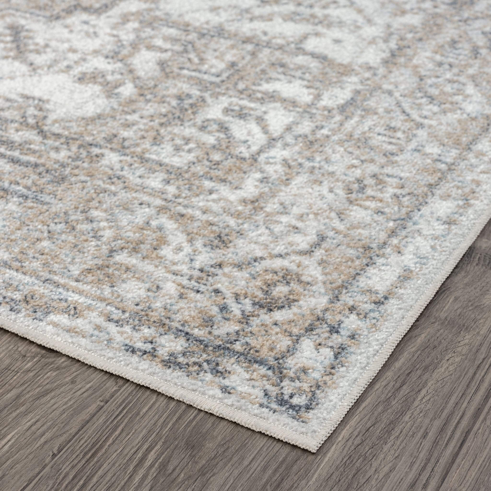 Easy Washable Rugs 361 Earth