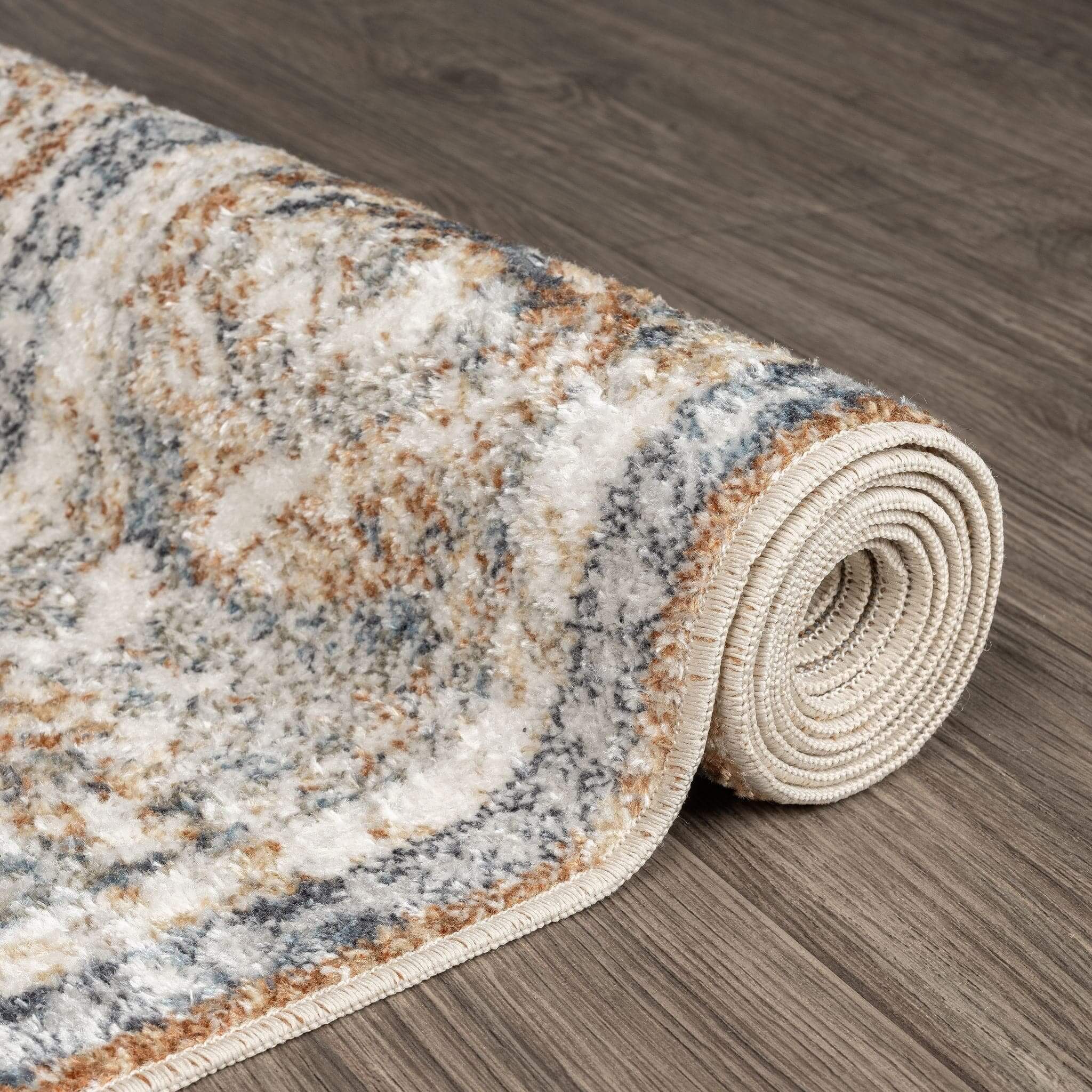 Easy Washable Rugs 364 Coral