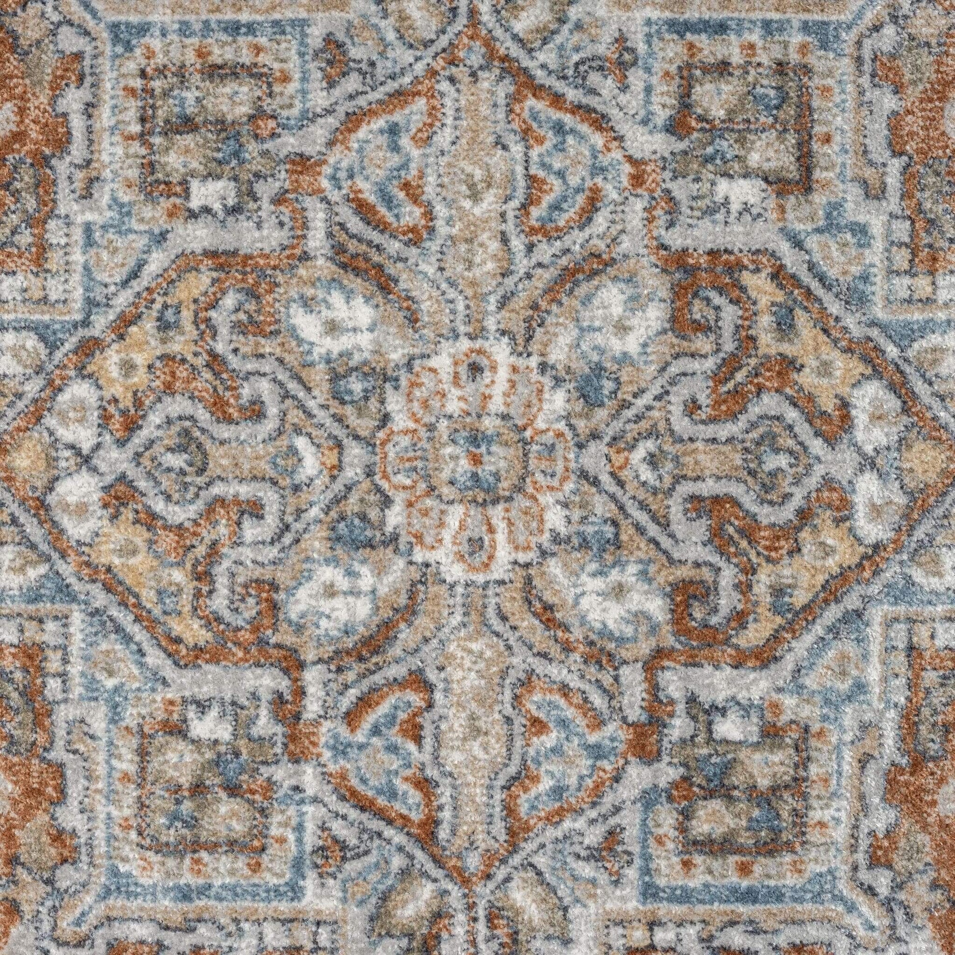 Easy Washable Rugs 366 Indigo