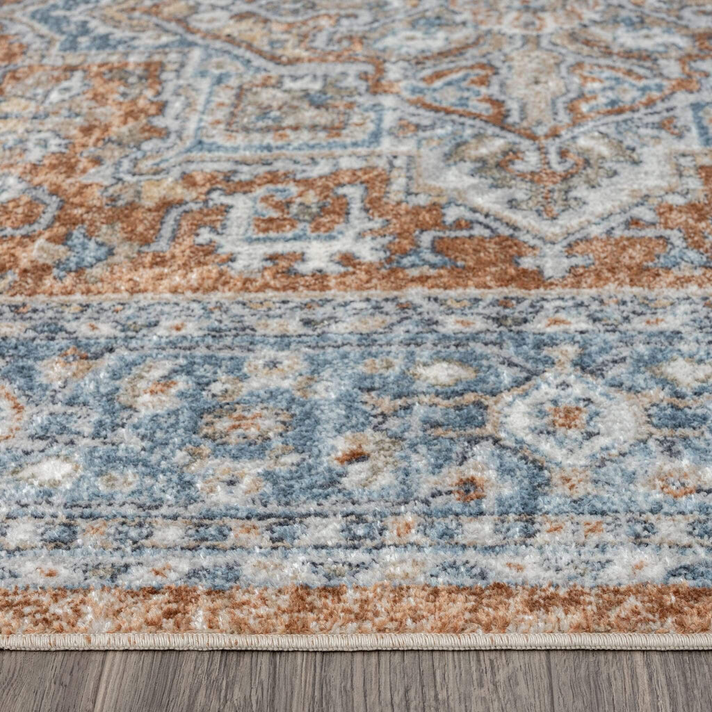 Easy Washable Rugs 366 Indigo