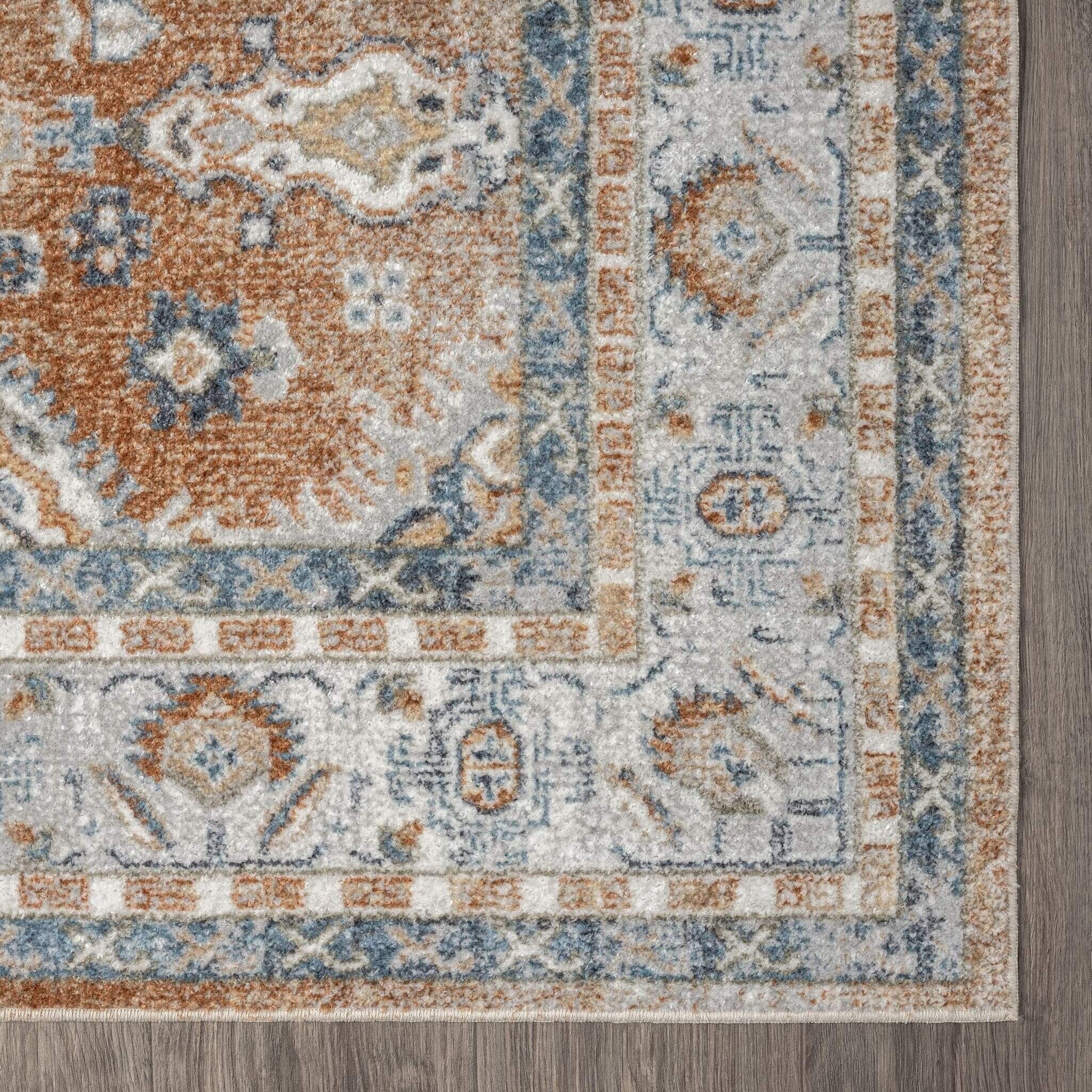 Easy Washable Rugs 367 Terra