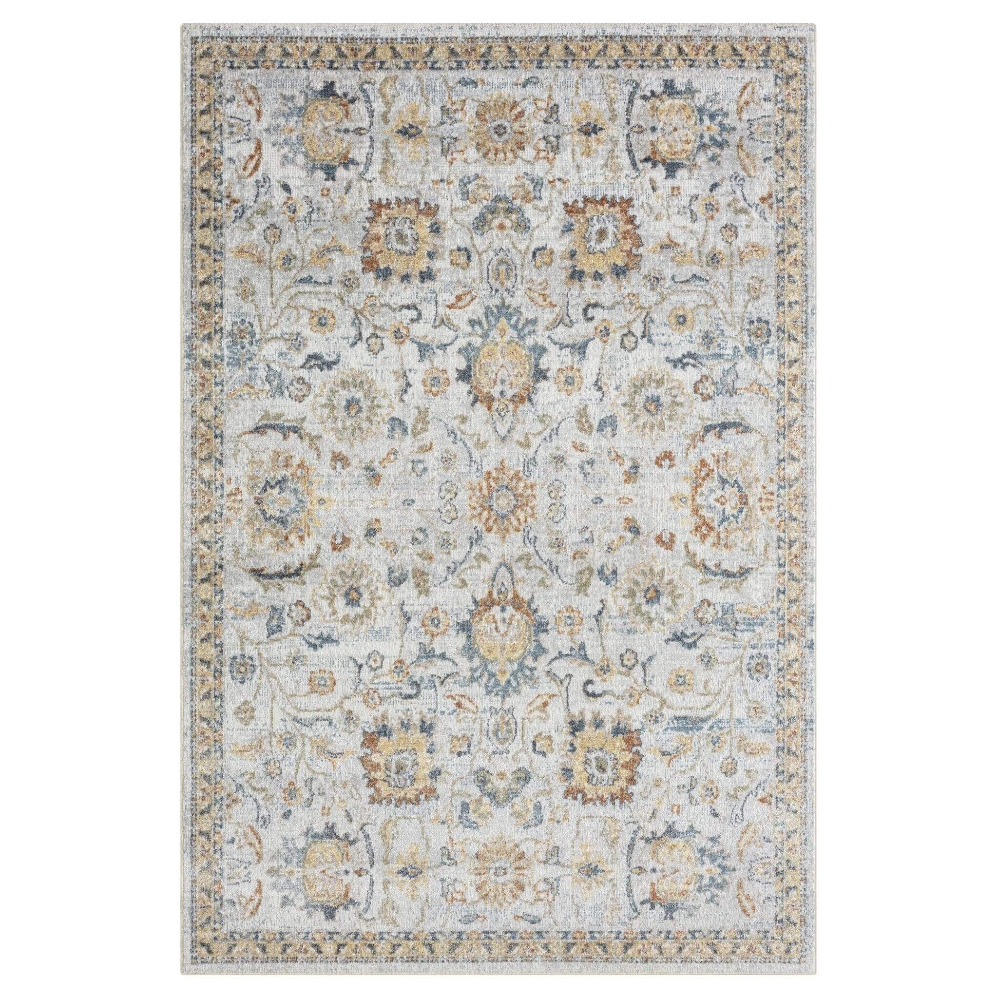 Easy Washable Rugs 368 Pearl