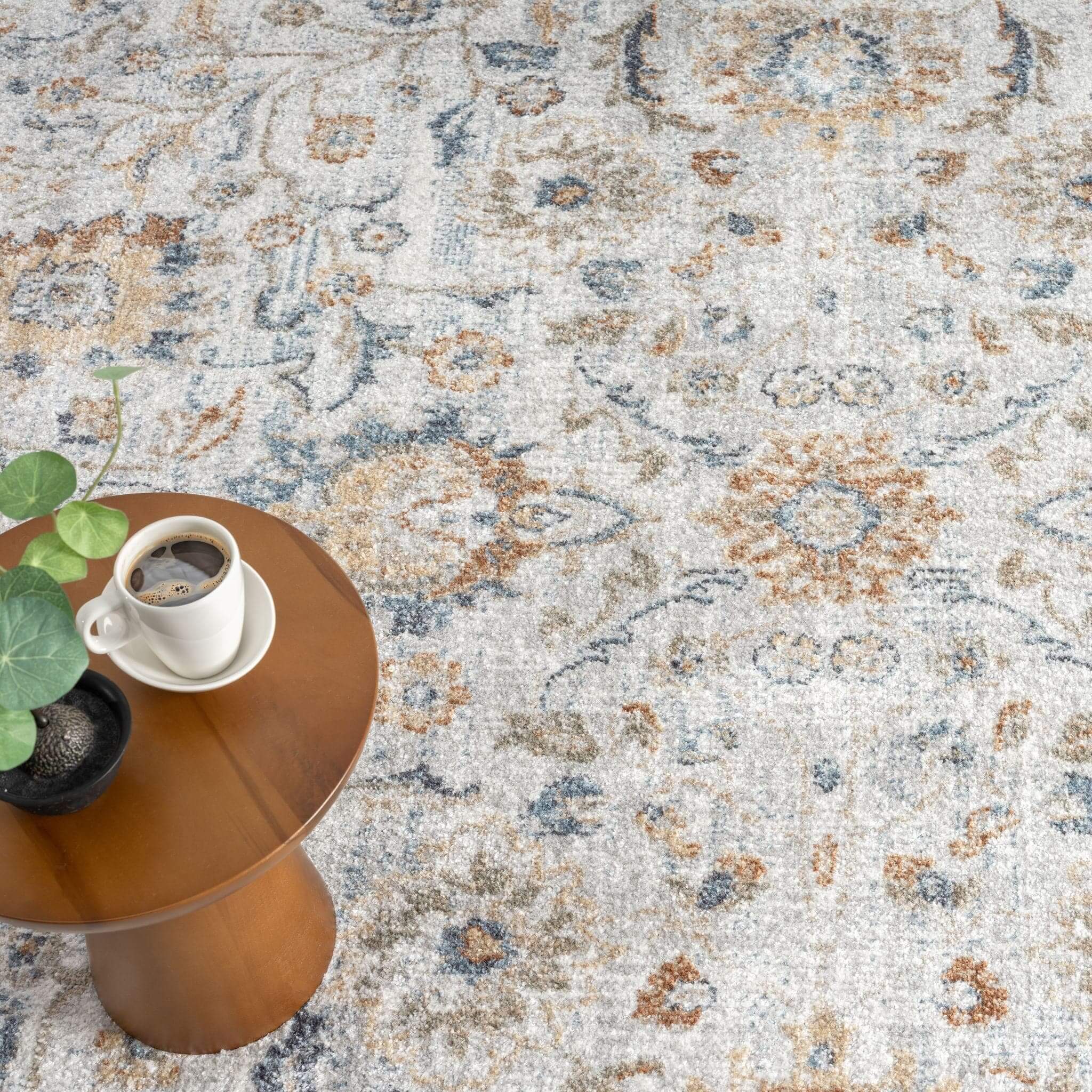 Easy Washable Rugs 368 Pearl