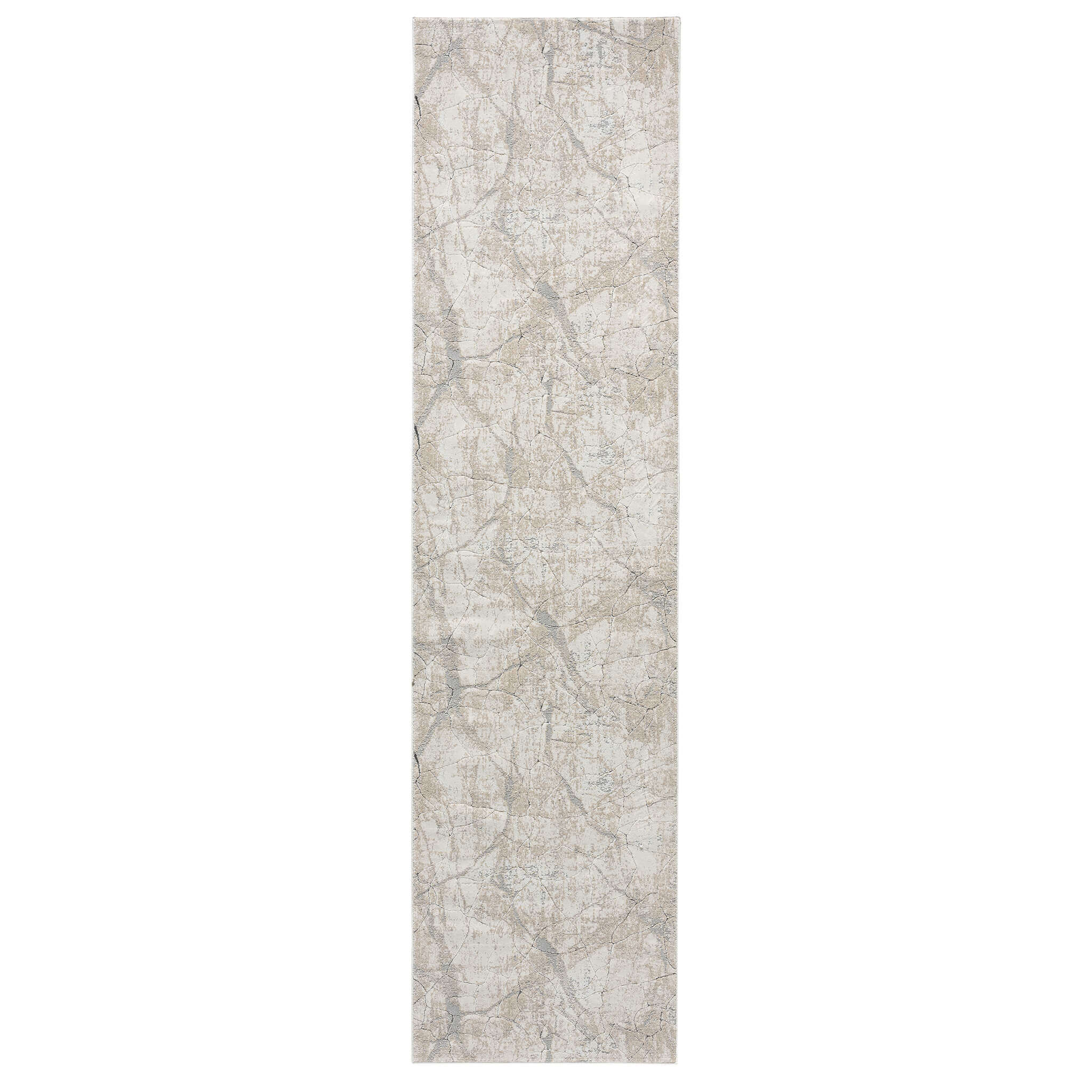Weston 734 Pebble Runner - Contemporary Cream Rug