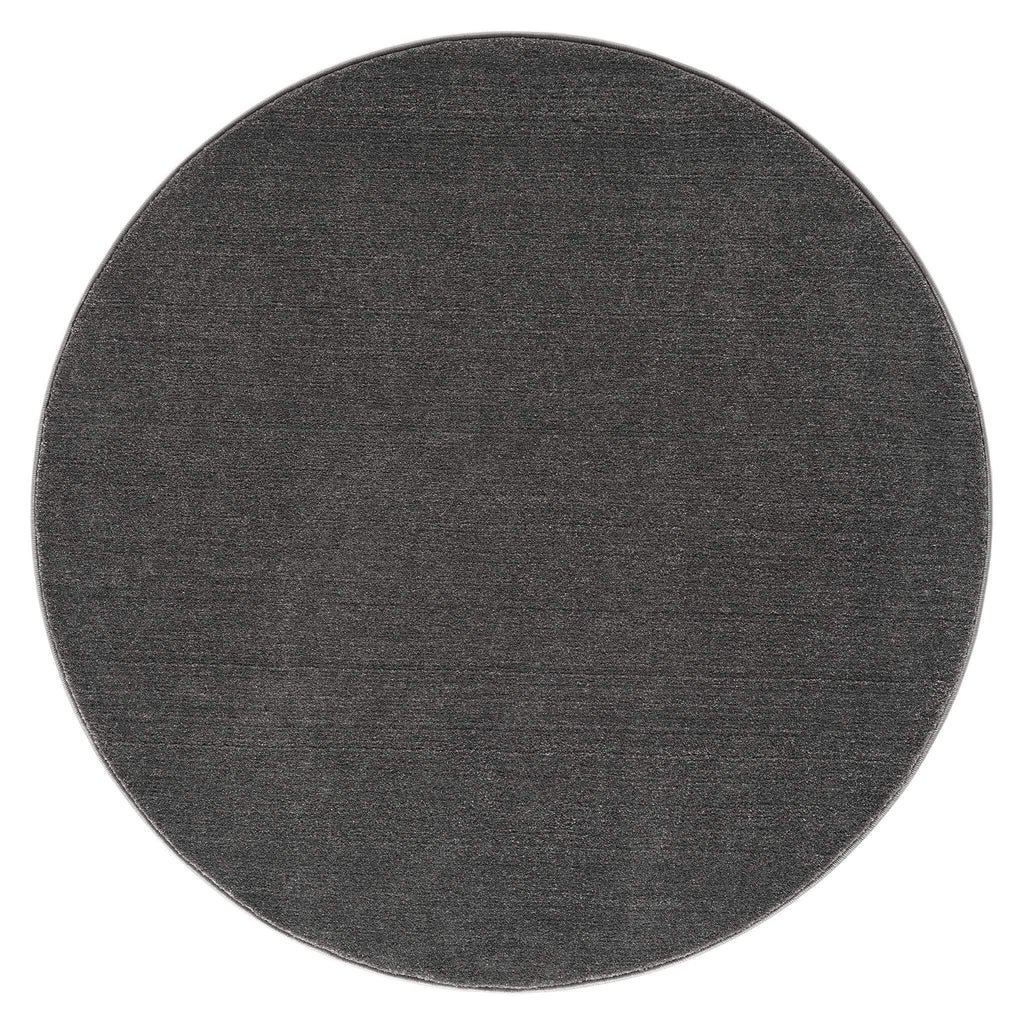 Europa 1000 Dk Grey Round Rug