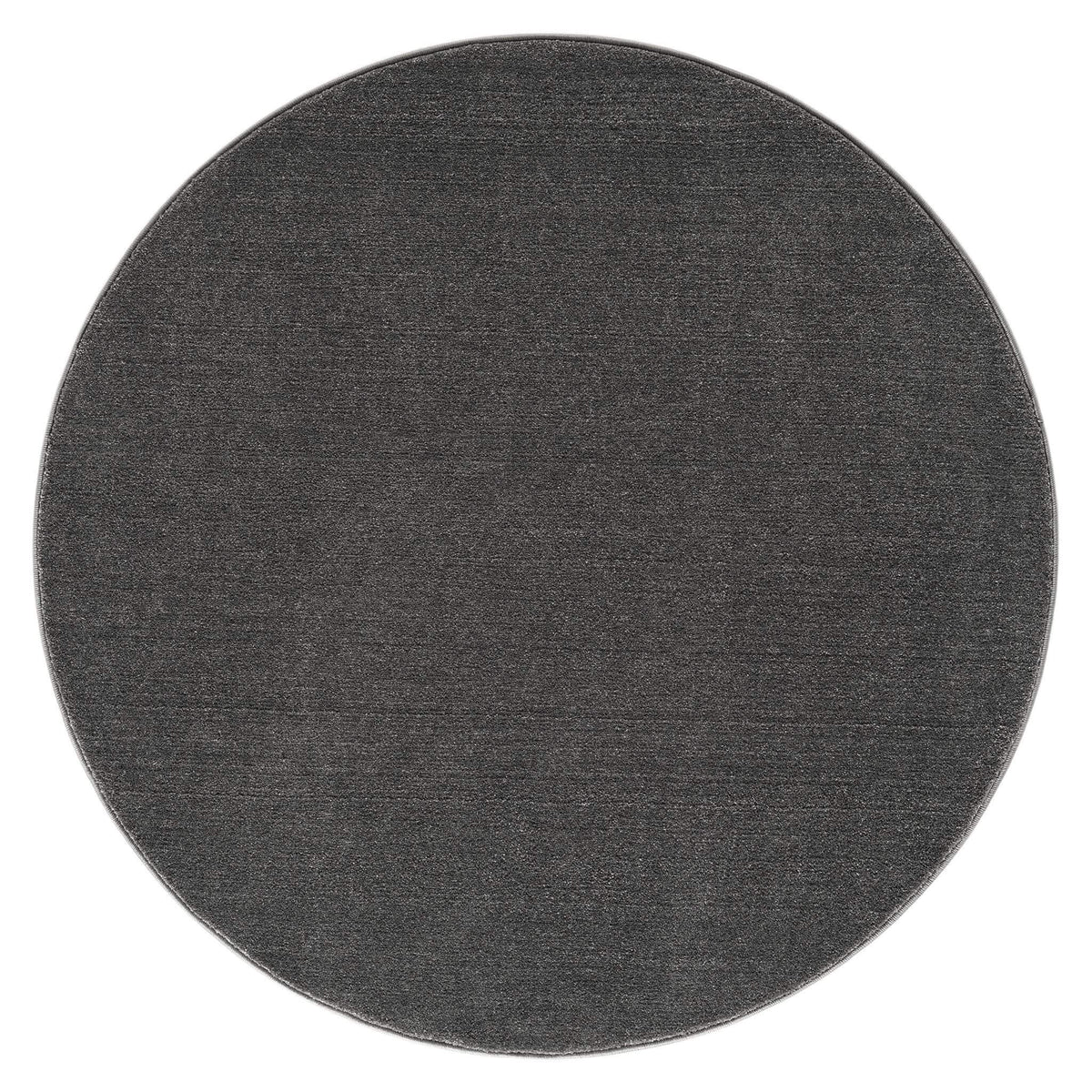 Europa 1000 Dk Grey Round Rug