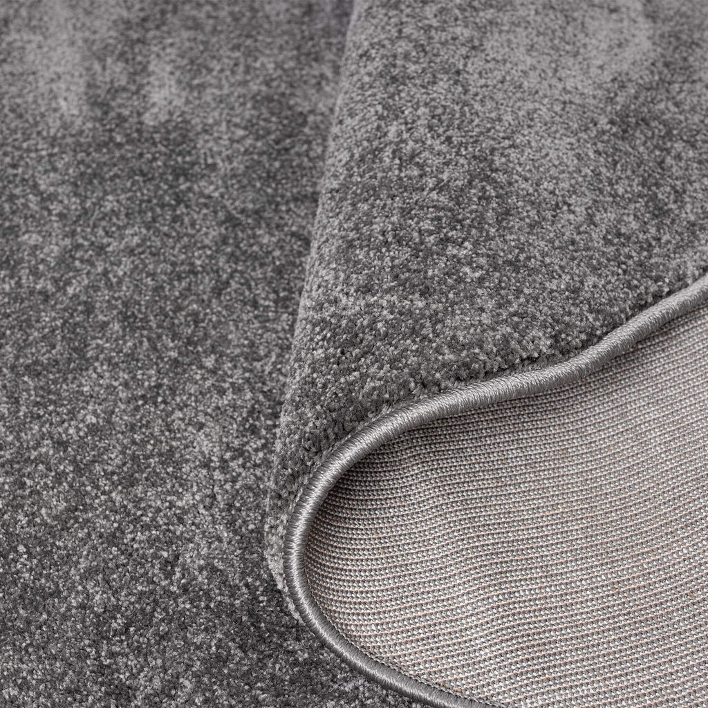 Europa 1000 Dk Grey Round Rug