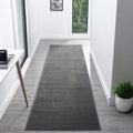 Europa 1000 Dk. Grey Hallway Runner lifestyle view
