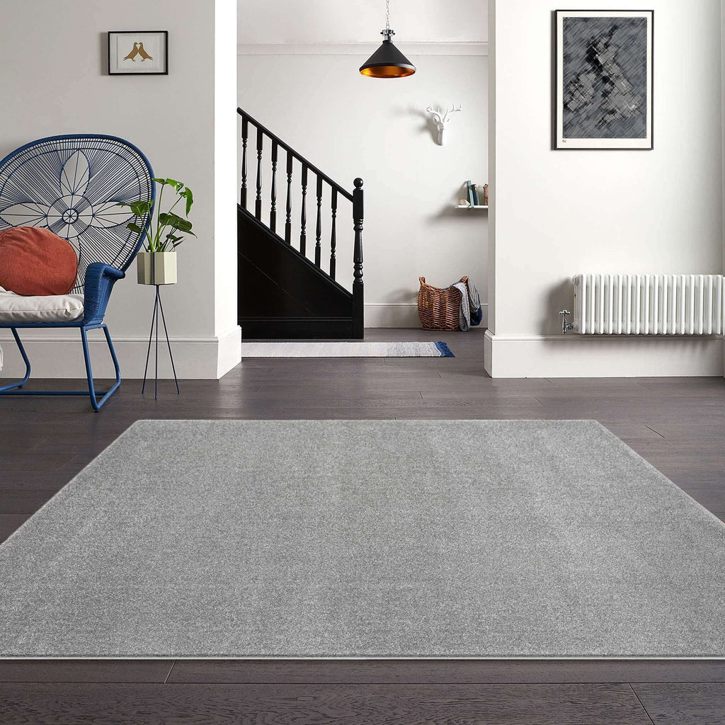 Europa 1000 Grey Turkish Rug lifestyle view