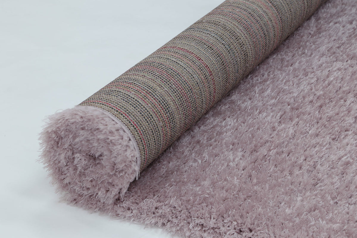 Flokati Super Soft Ultra Thick Shag Rug Light Pink – view 4