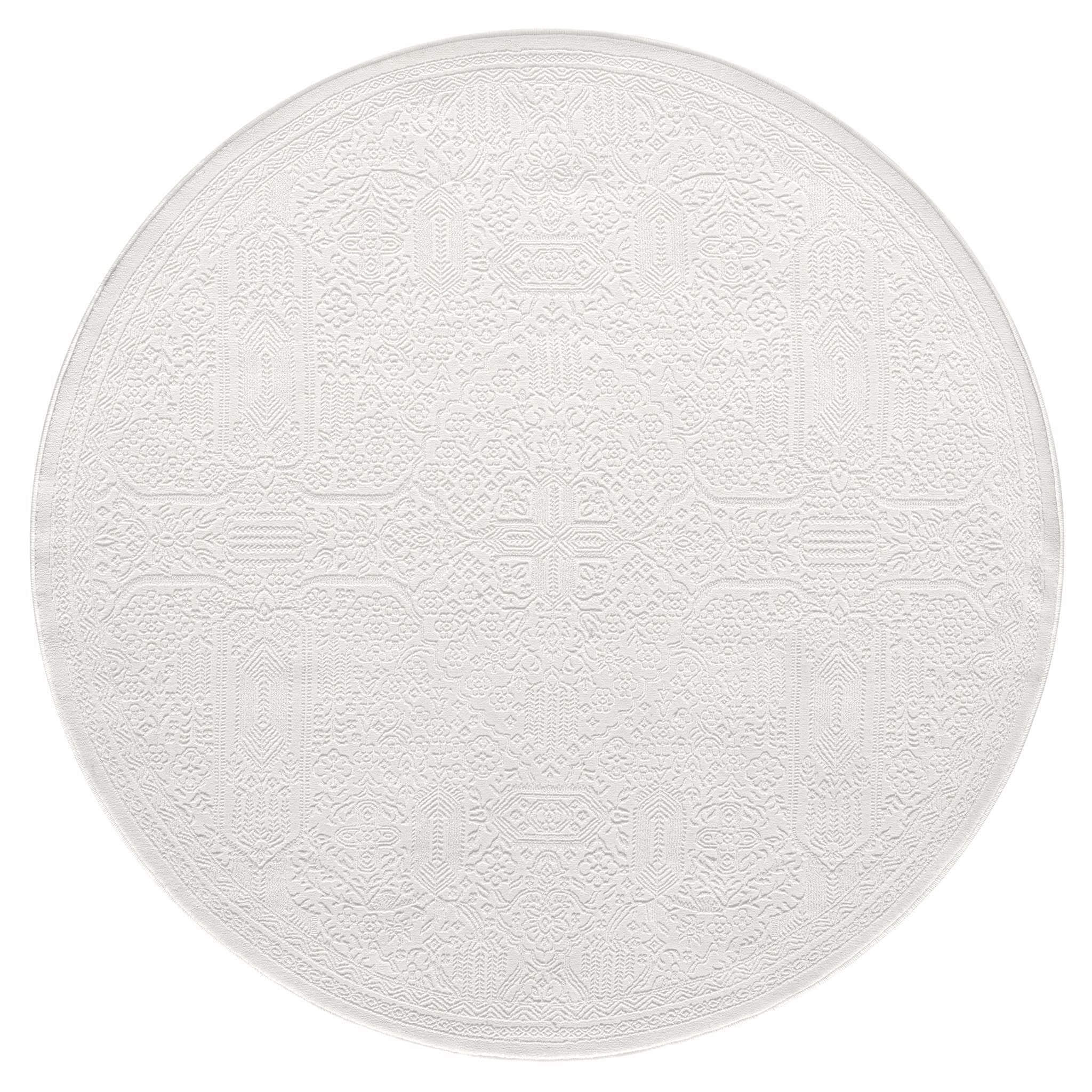 Fable 471 Ivory Round – Bazaar G Rugs N Gifts