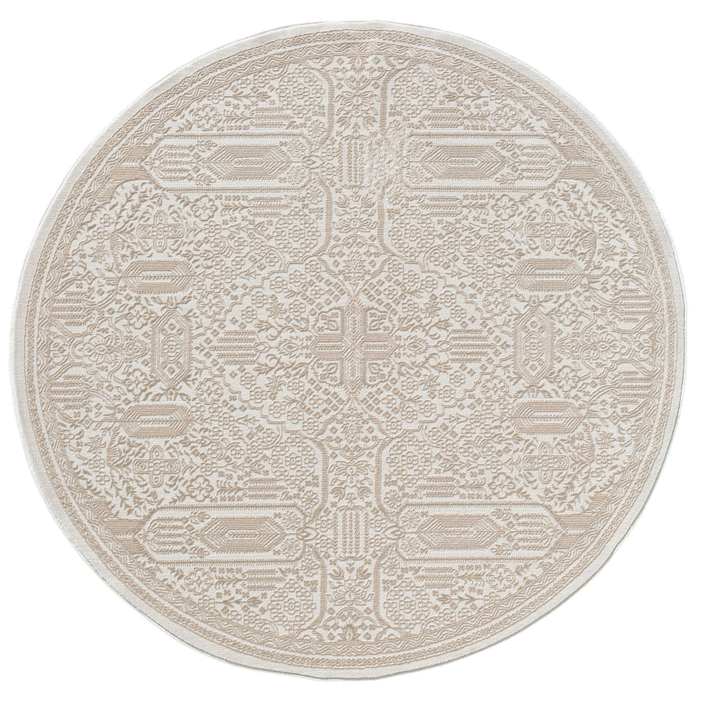 Fable 472 Sand Round Rug