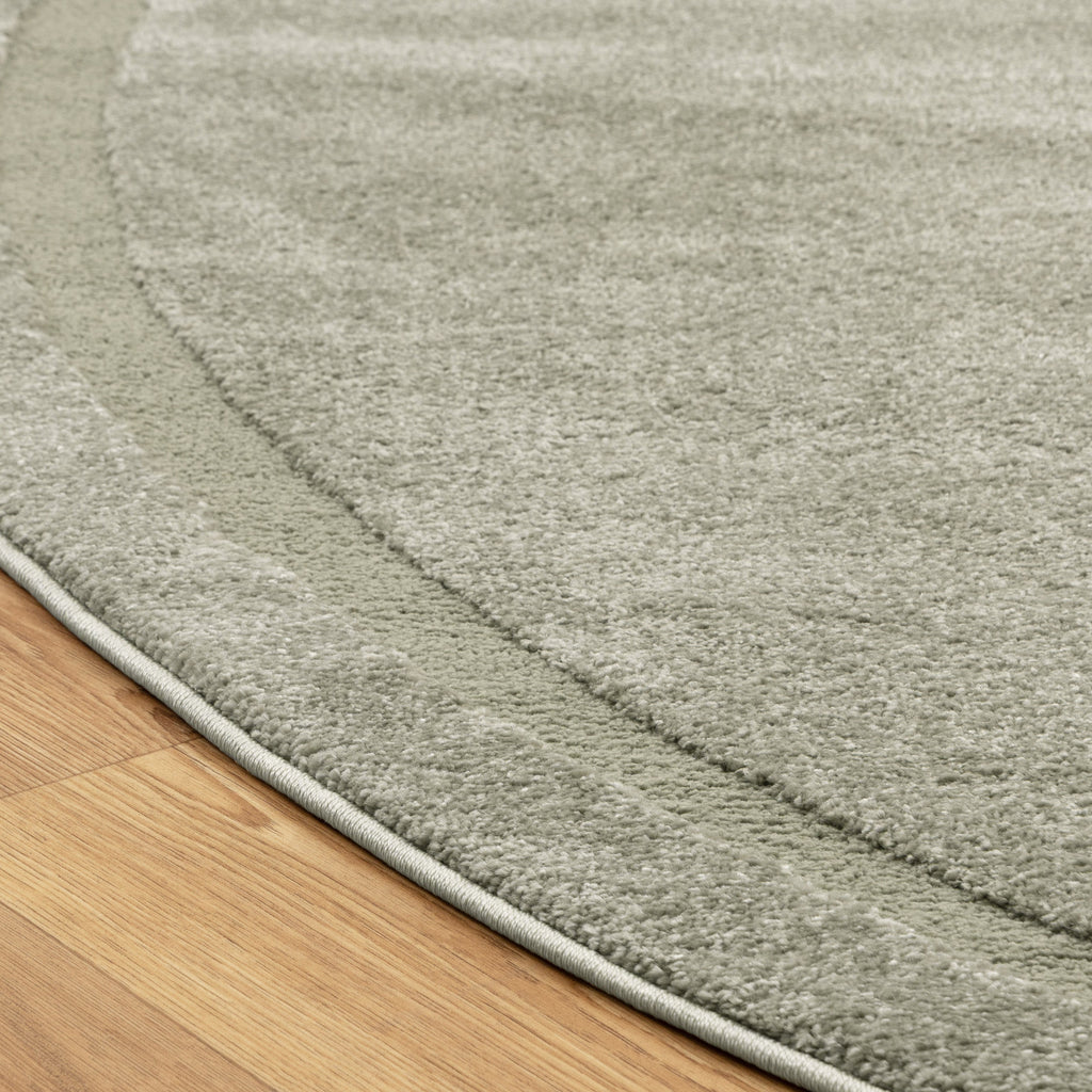 Nessa N900 Green Jellybean Rug – view 3