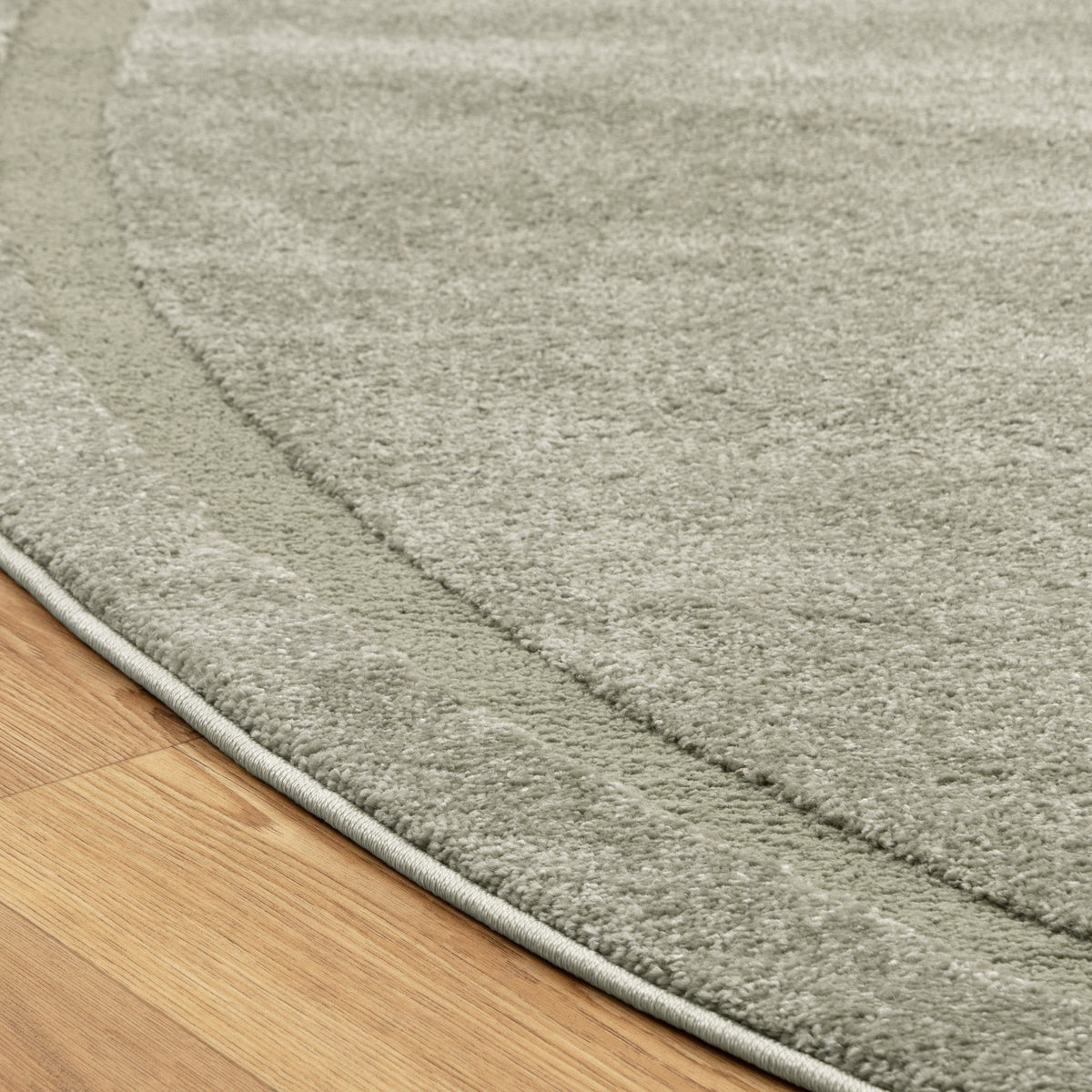 Nessa N900 Green Jellybean Rug – view 3