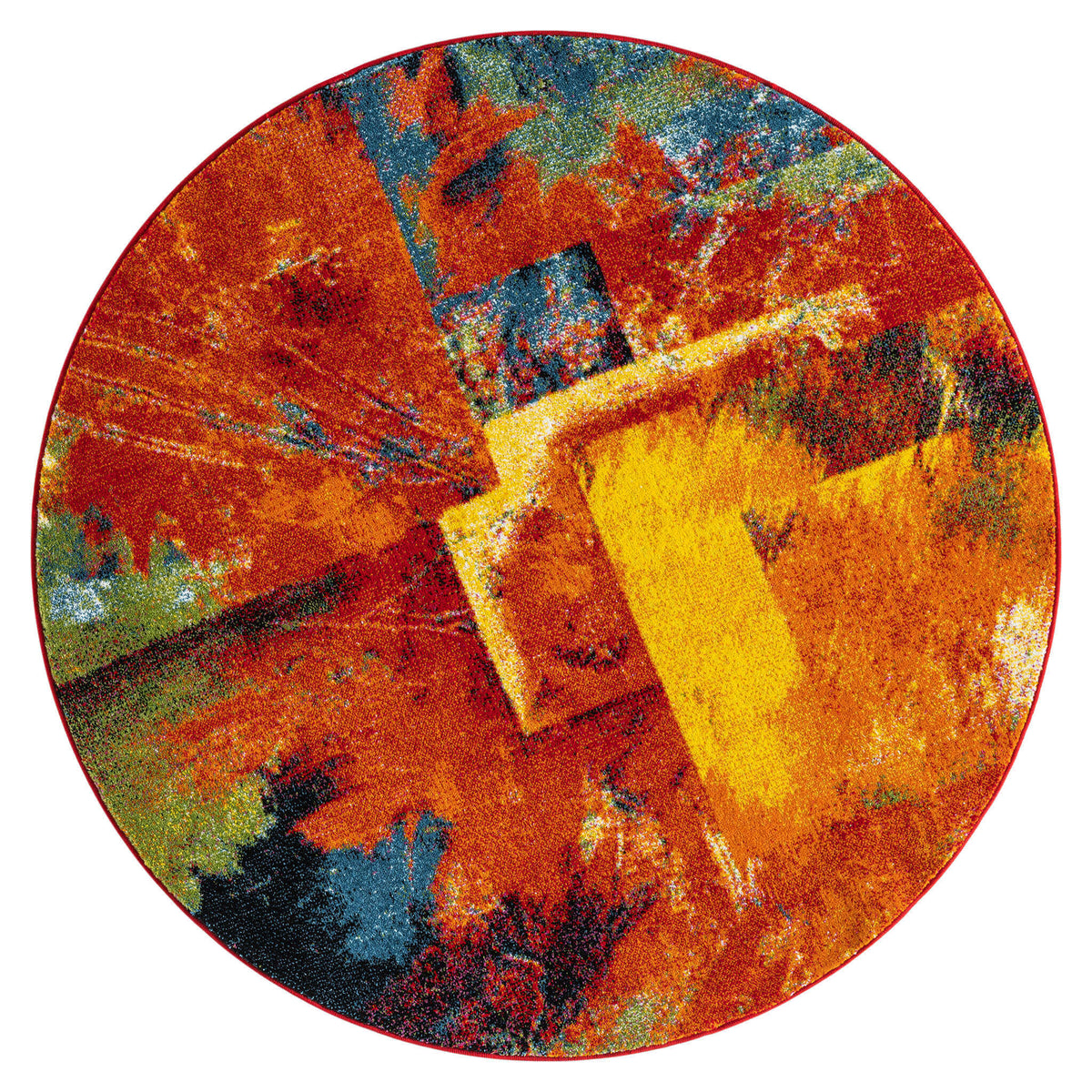 Galaxy 246 Multi Round Rug