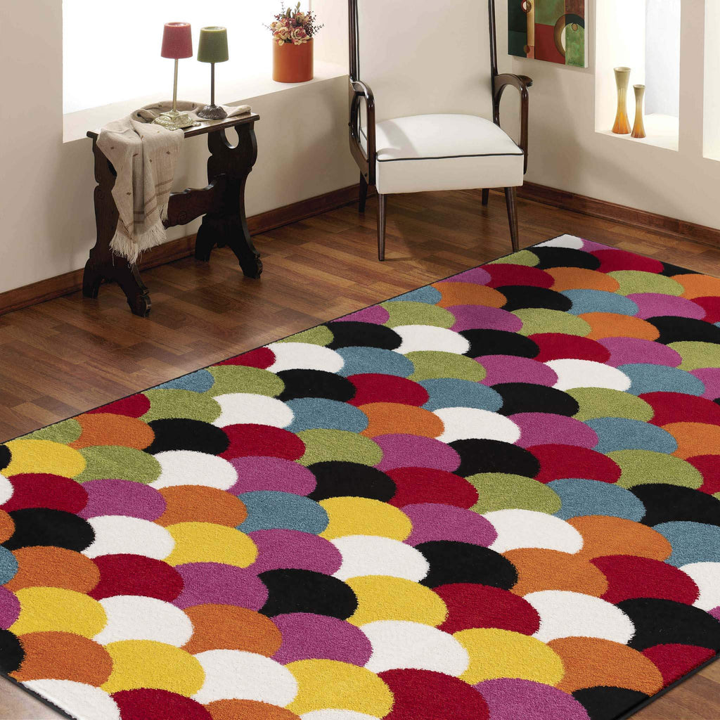 Galaxy 183 Multi Turkish Rug lifestyle view