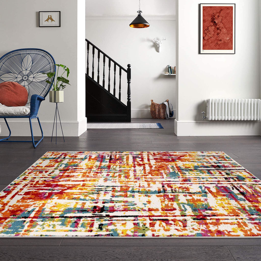 Galaxy 206 Multi Turkish Rug lifestyle view