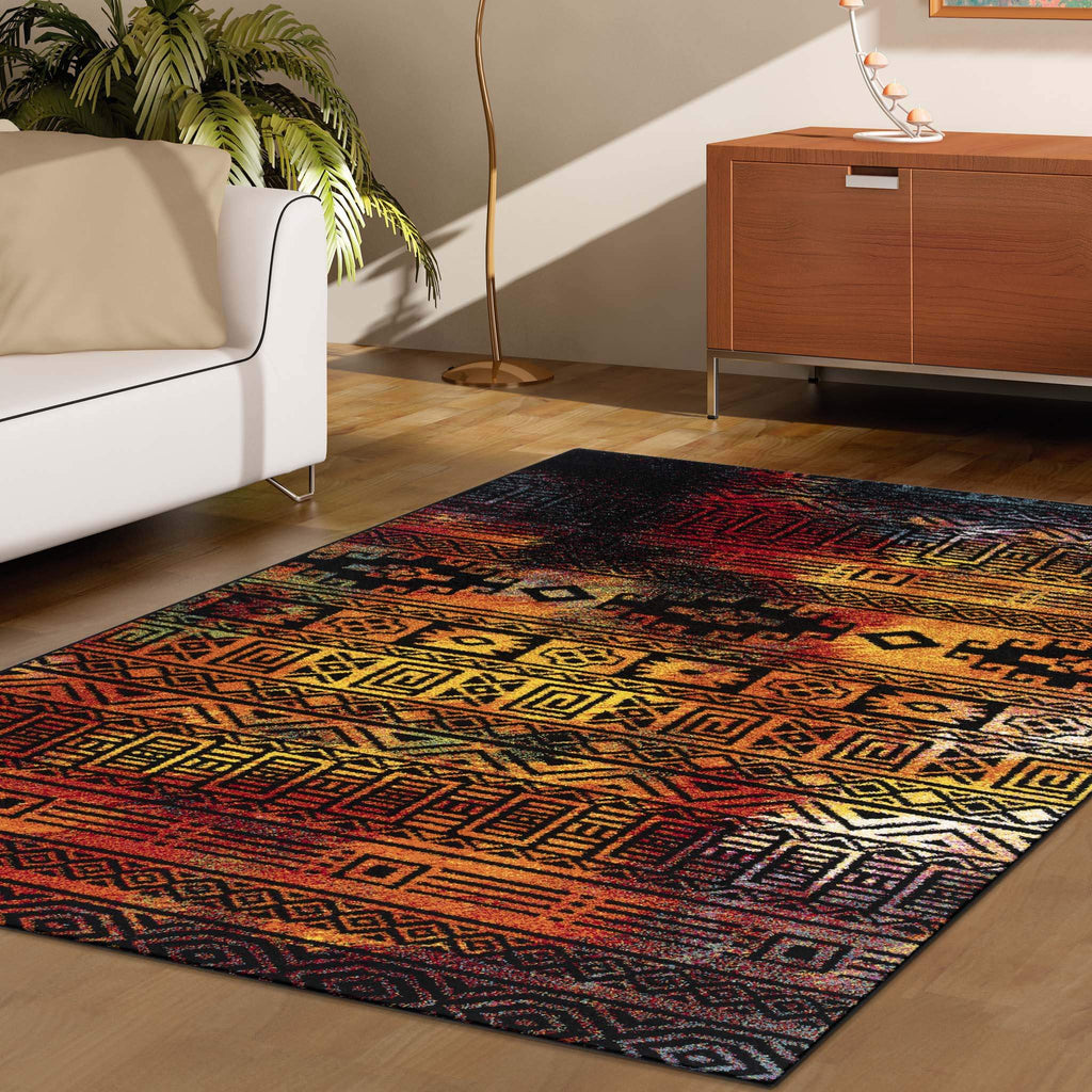 Galaxy 243 Multi Turkish Rug lifestyle view