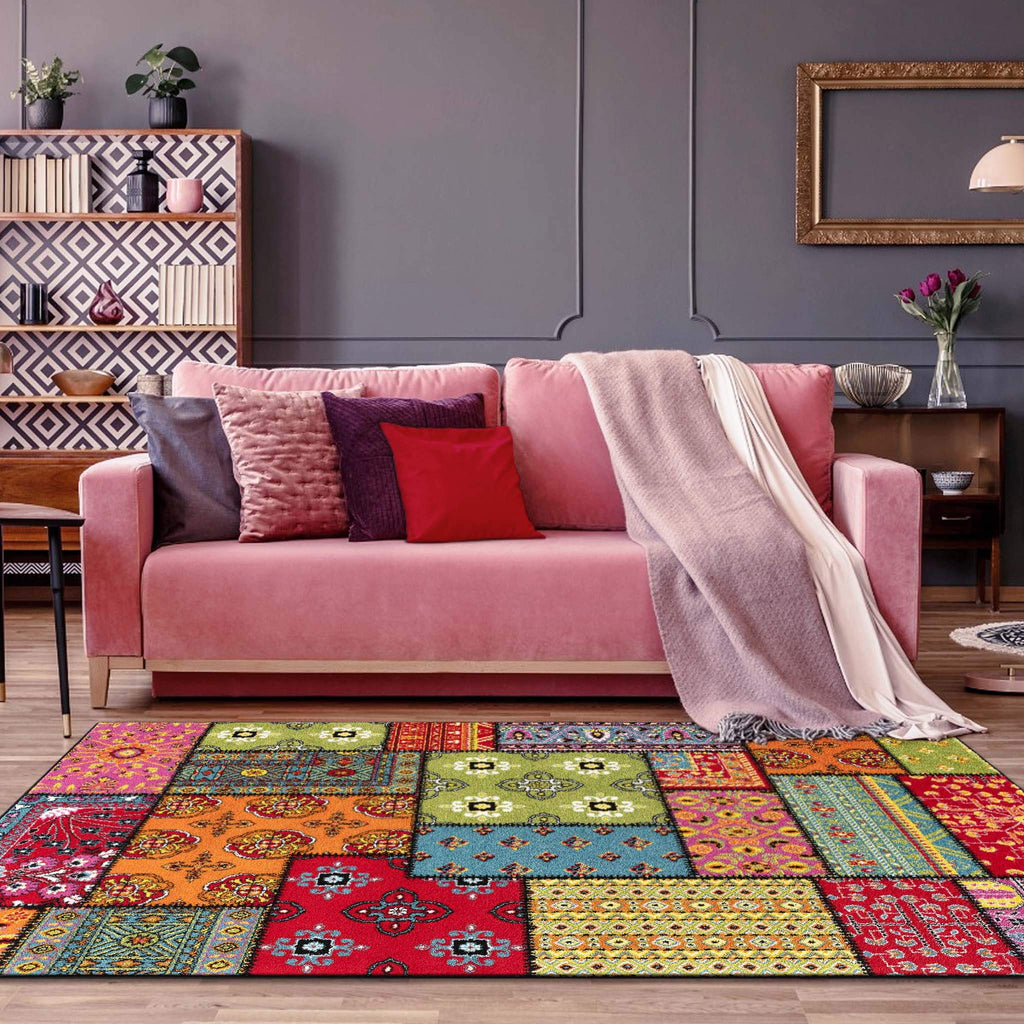 Galaxy 64 Multi Turkish Rug lifestyle view