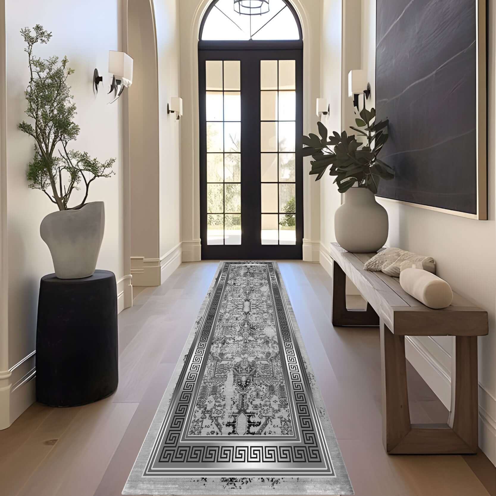 Greco Marble Border Rug