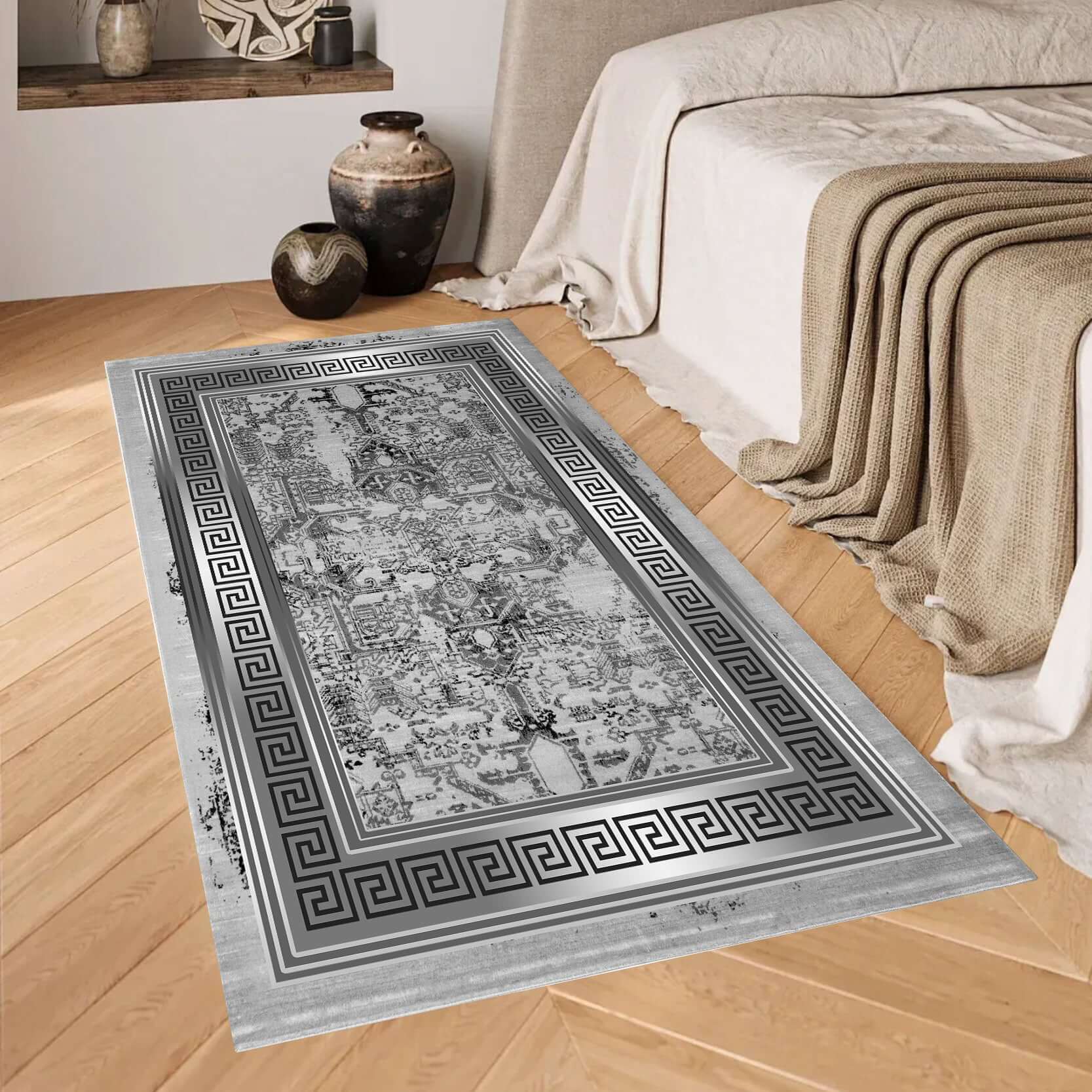 Greco Marble Border Rug