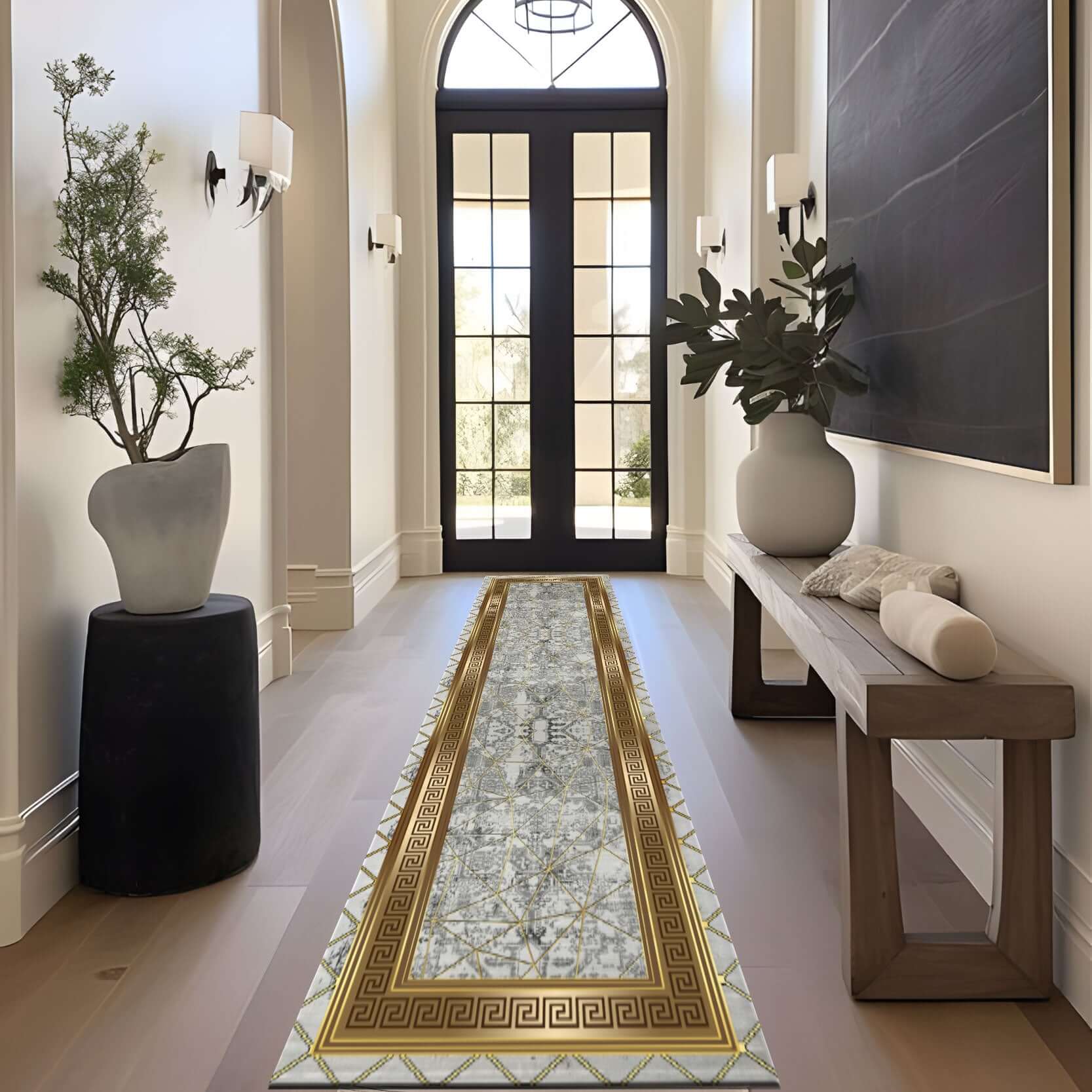 Greek Border Rug – Timeless Elegance for Any Space
