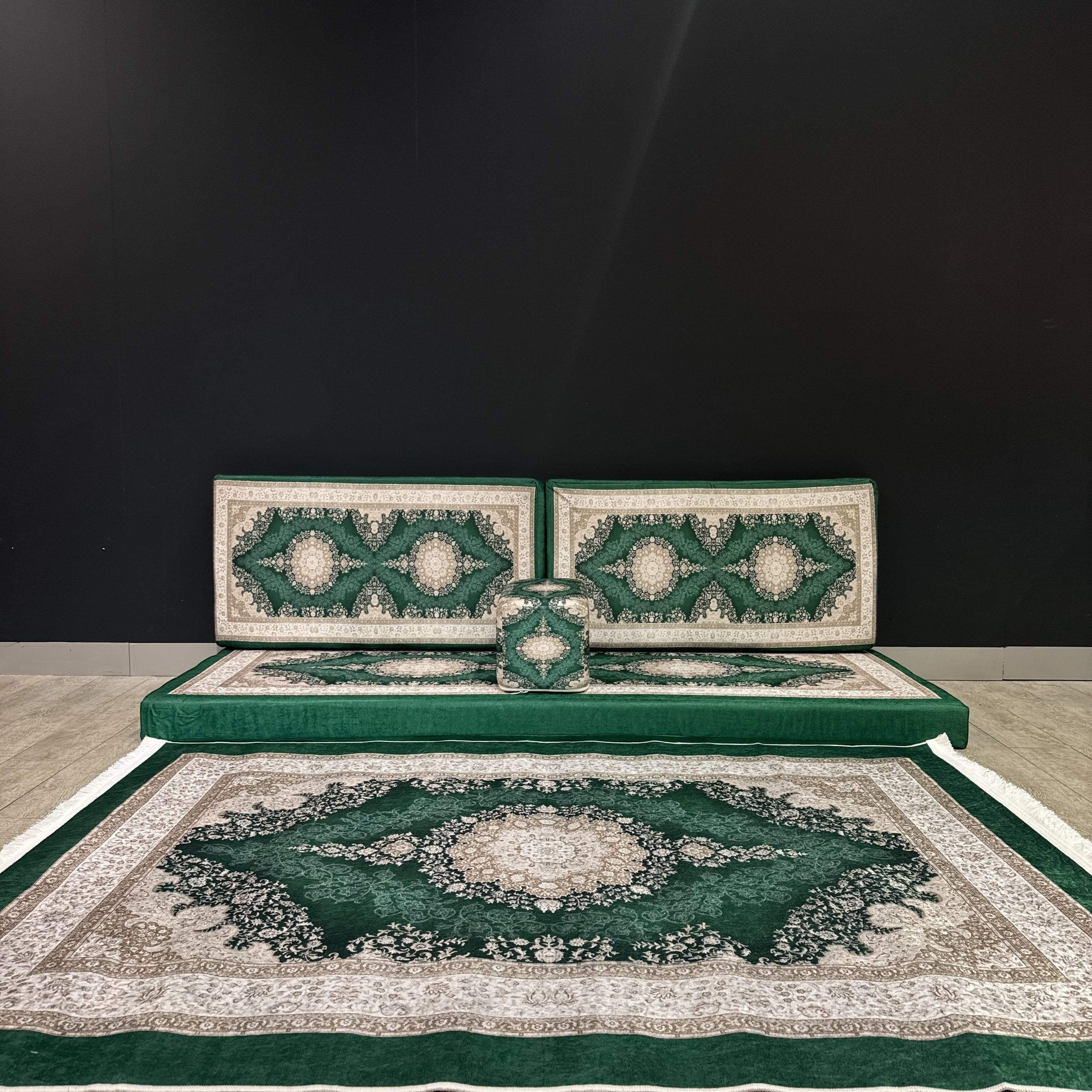 Arabian Majlis (Divan Set) Green Heritage Elegance Majlis