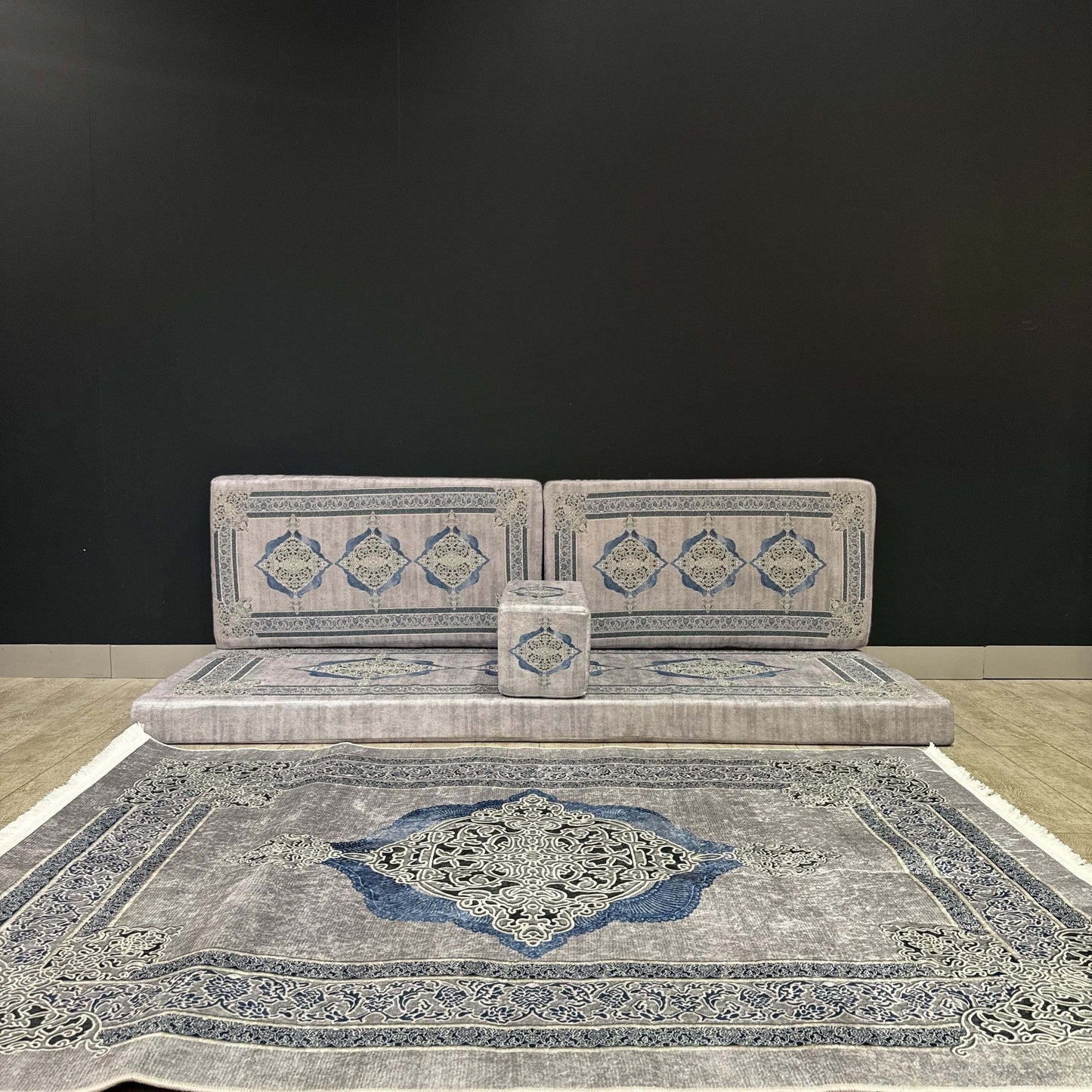 Arabian Majlis (Divan Set) Grey Heritage Elegance Majlis