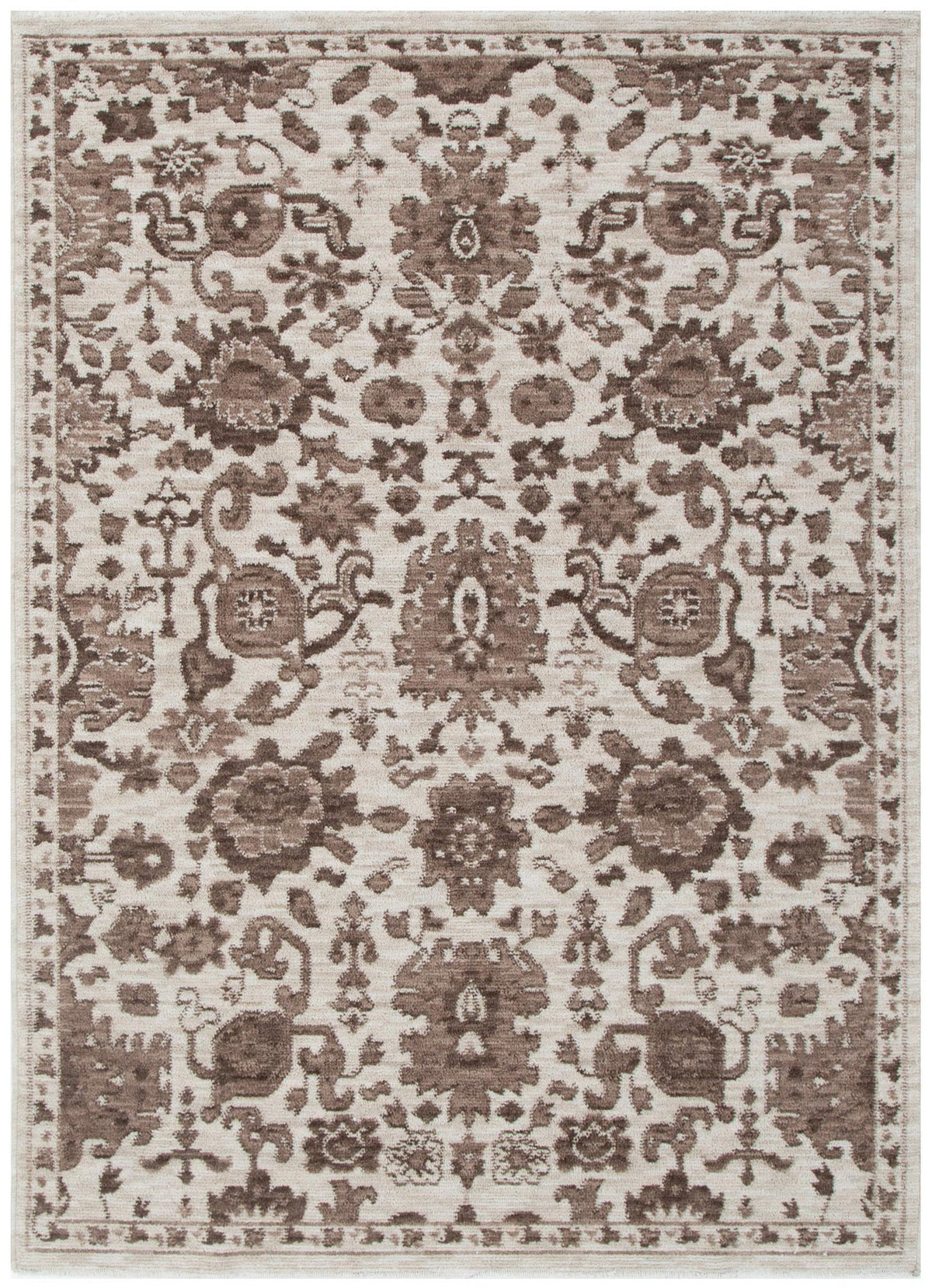 Horizon H107 Ivory Brown Traditional Rug – view 2