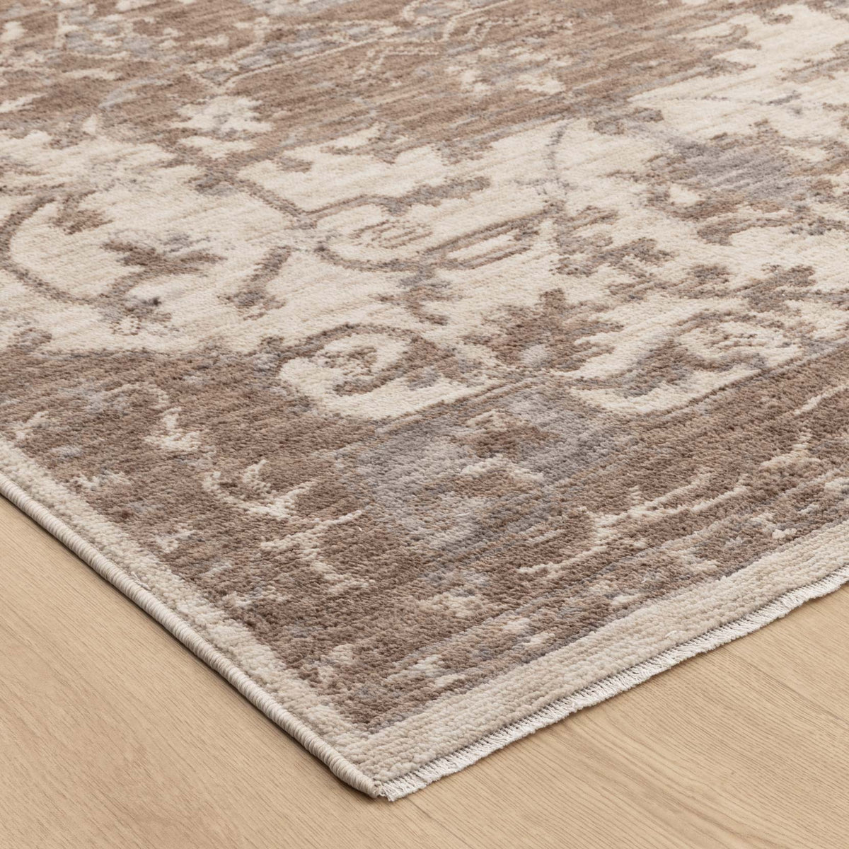 Horizon H114 Ivory Beige Medallion Rug – view 3
