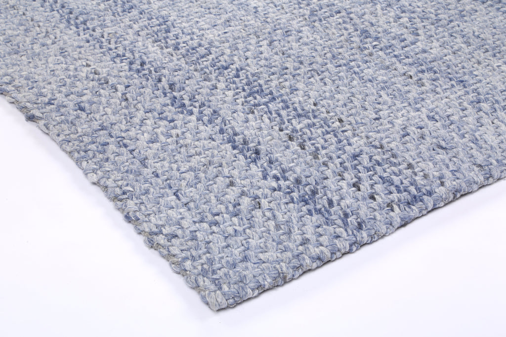 Harlow Chignon Blue Wool Blend Rug – view 6