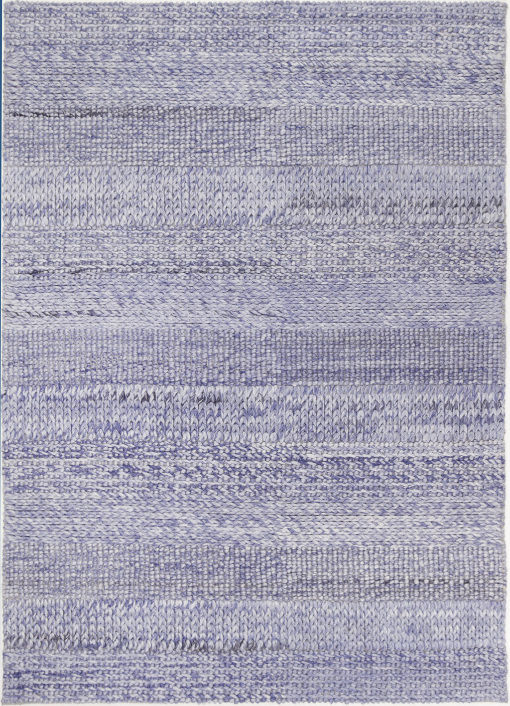 Harlow Grace Blue Wool Blend Rug – view 2