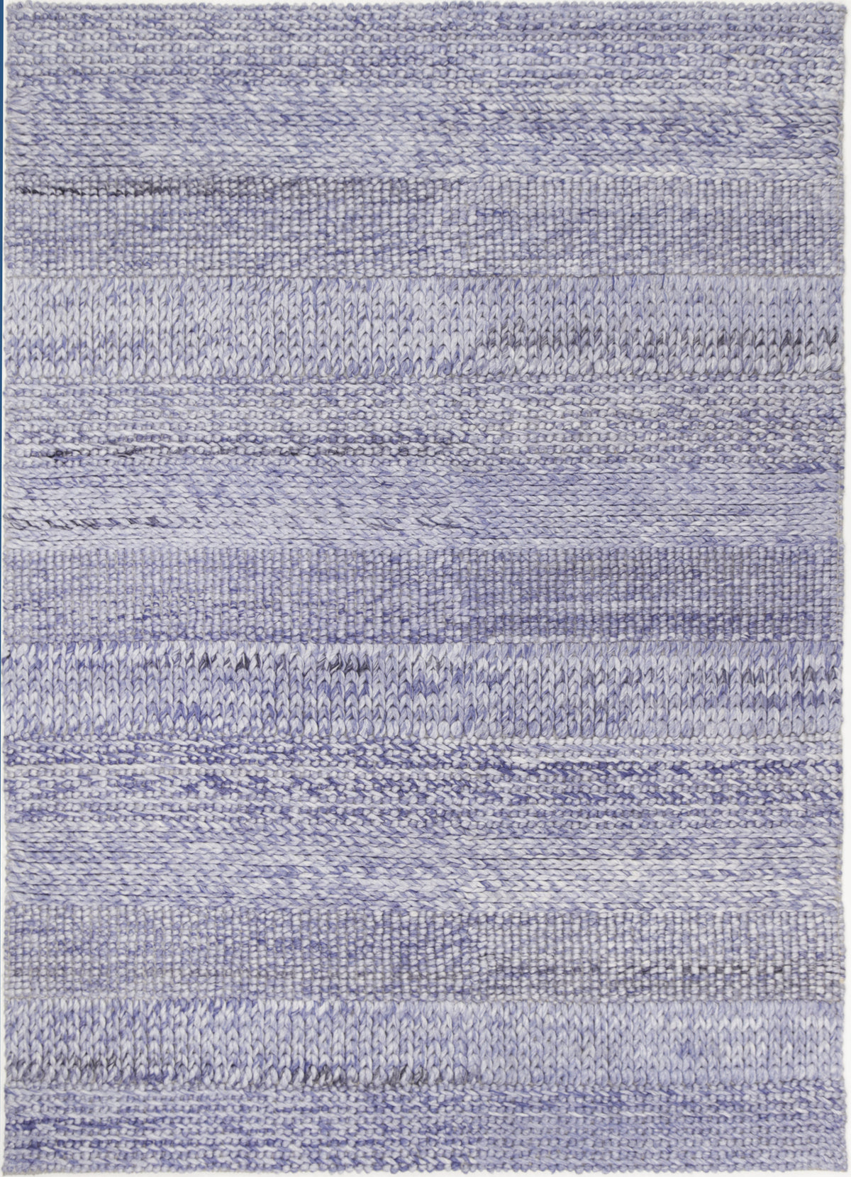 Harlow Grace Blue Wool Blend Rug – view 2