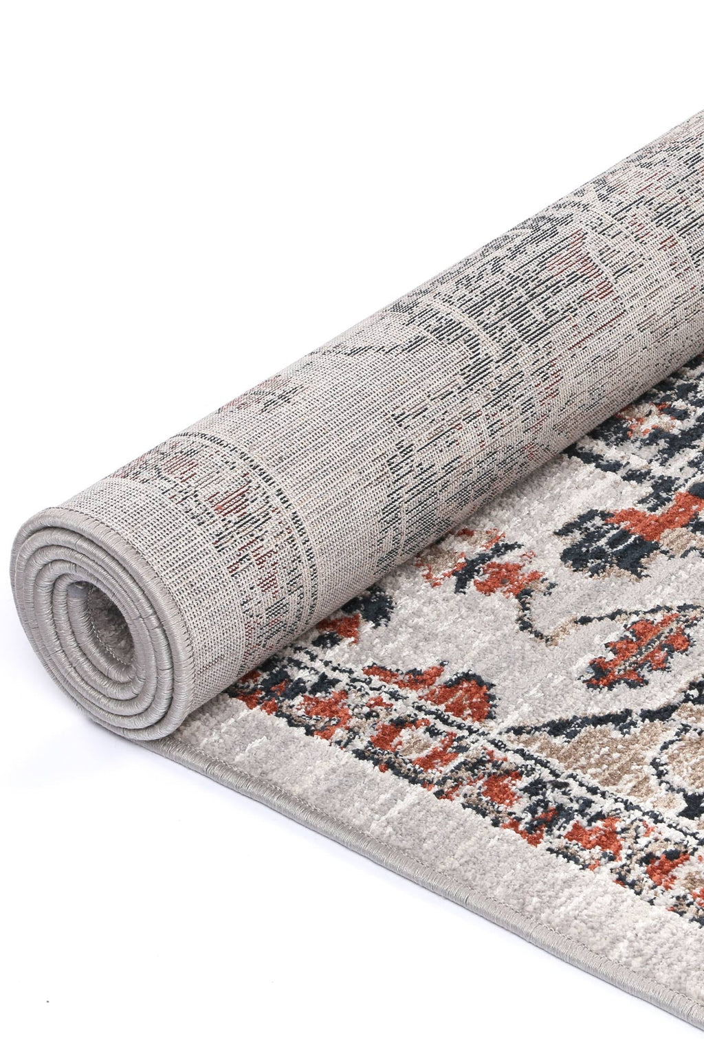 Havana Abajo Contemporary Grey & Blue Rug -02 – view 5