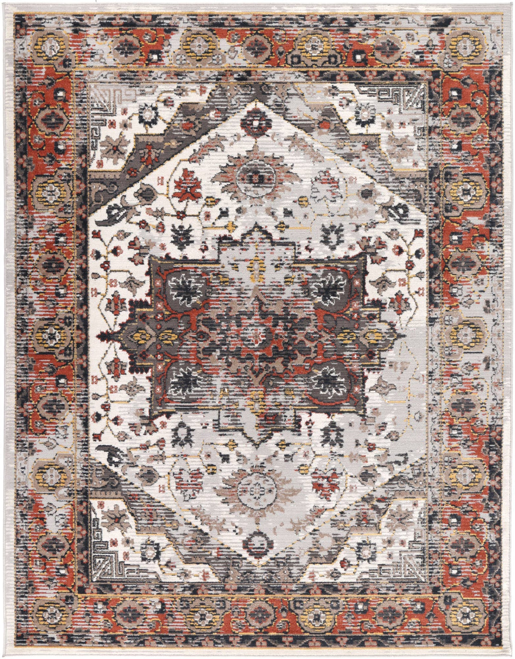 Havana Nazareno Transitional Grey & Beige Rug -09 – view 2