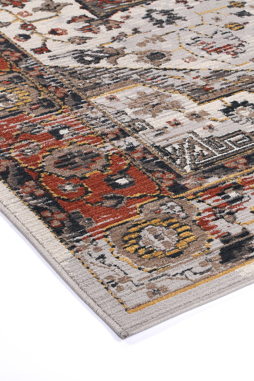 Havana Nazareno Transitional Grey & Beige Rug -09 – view 4