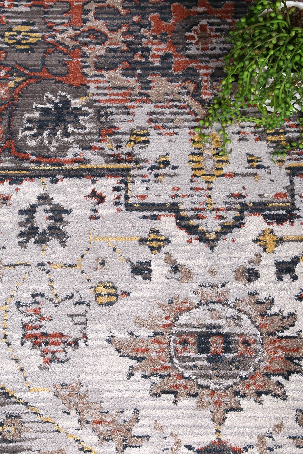 Havana Nazareno Transitional Grey & Beige Rug -09 – view 6