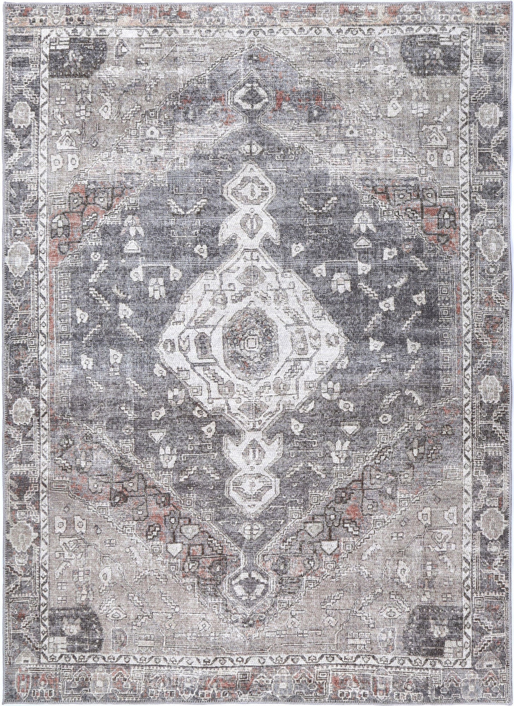 Home Culture Jules Machine Washable Rug - VTL1174-04 – view 2