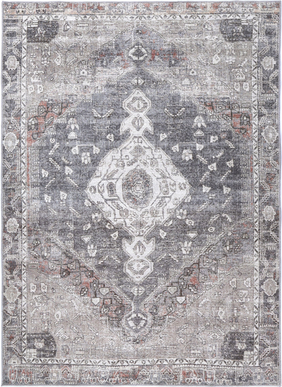 Home Culture Jules Machine Washable Rug - VTL1174-04 – view 2