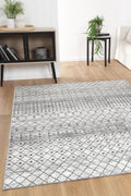 Home Culture Andre Machine Washable Rug - VTL1217-01 styled with furniture