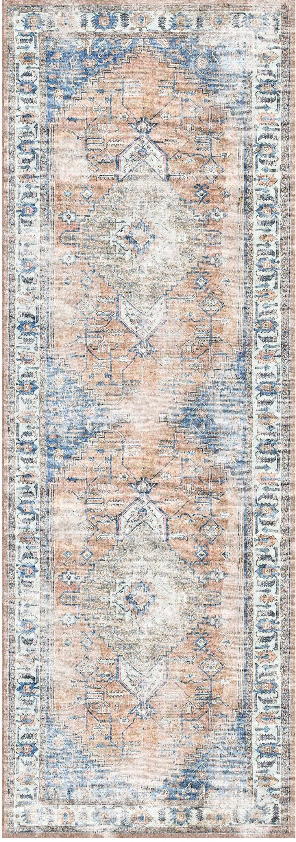 Vintage Crown Pissarro Terracotta Sky Washable Rug - 3163-00 – view 5