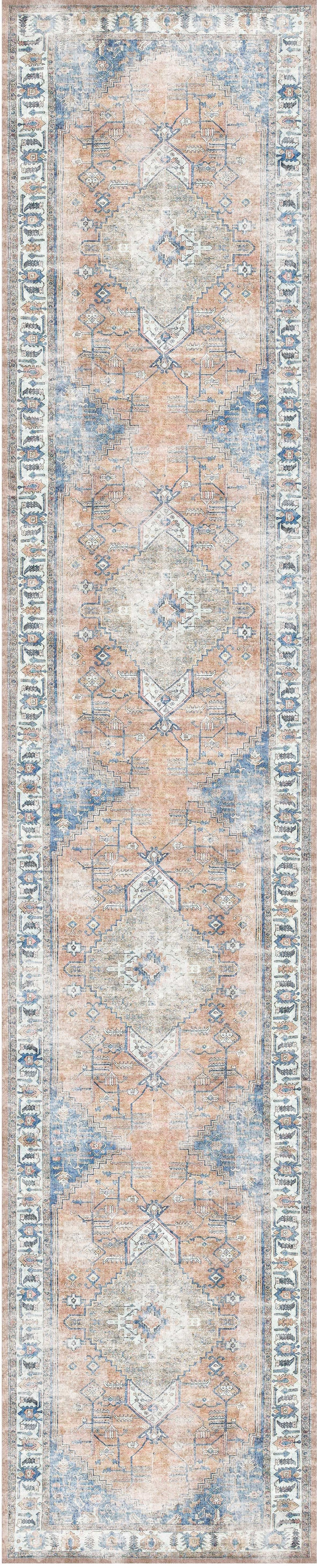 Vintage Crown Pissarro Terracotta Sky Washable Rug - 3163-00 – view 4