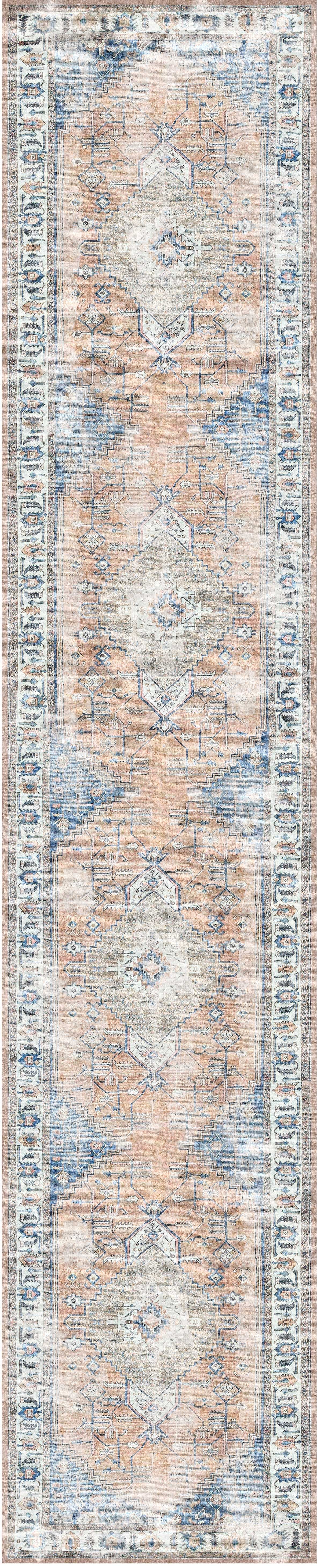 Vintage Crown Pissarro Terracotta Sky Washable Rug - 3163-00 – view 4