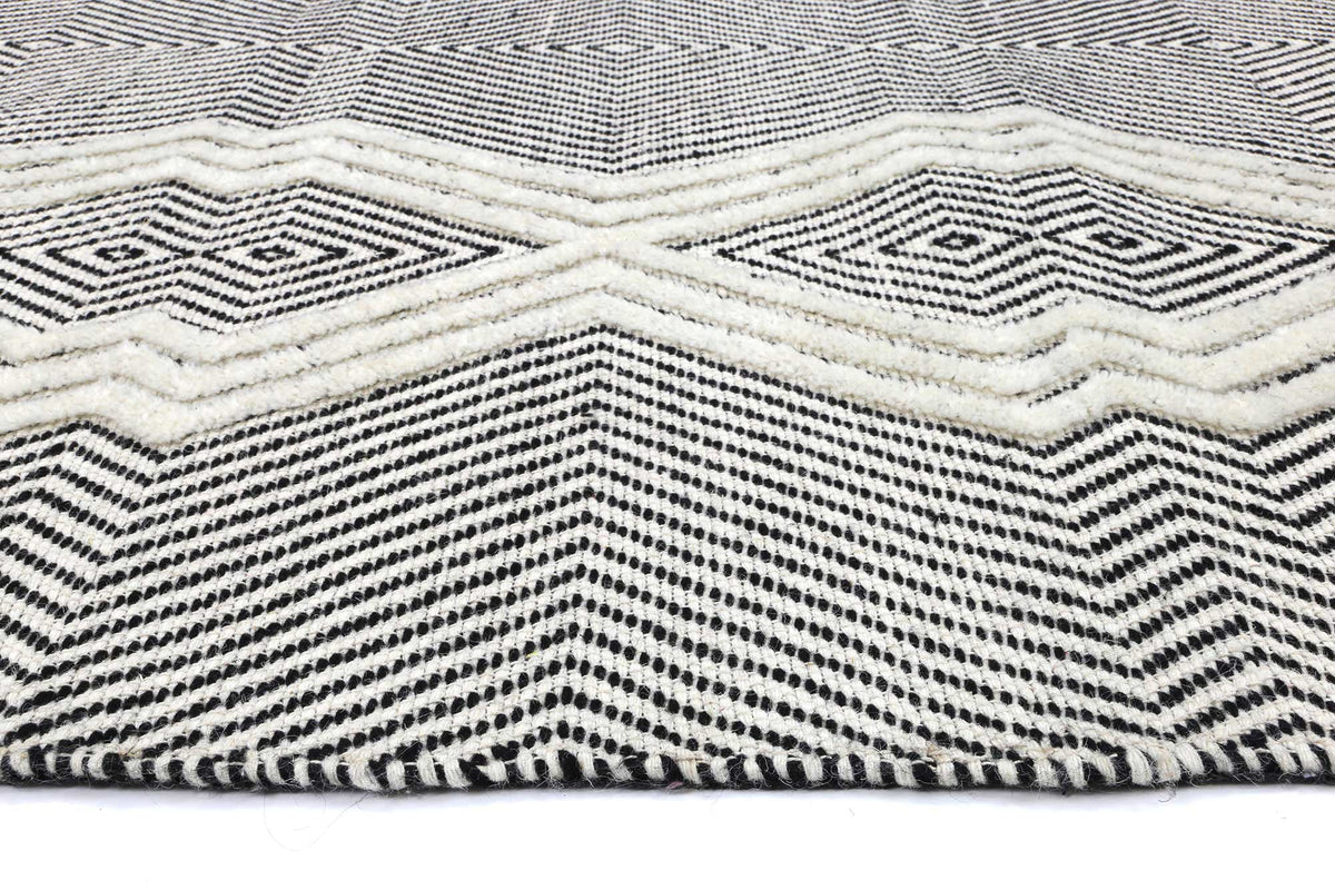 Himalaya Saw Ivory Wool Blend Rug - 100 – view 8