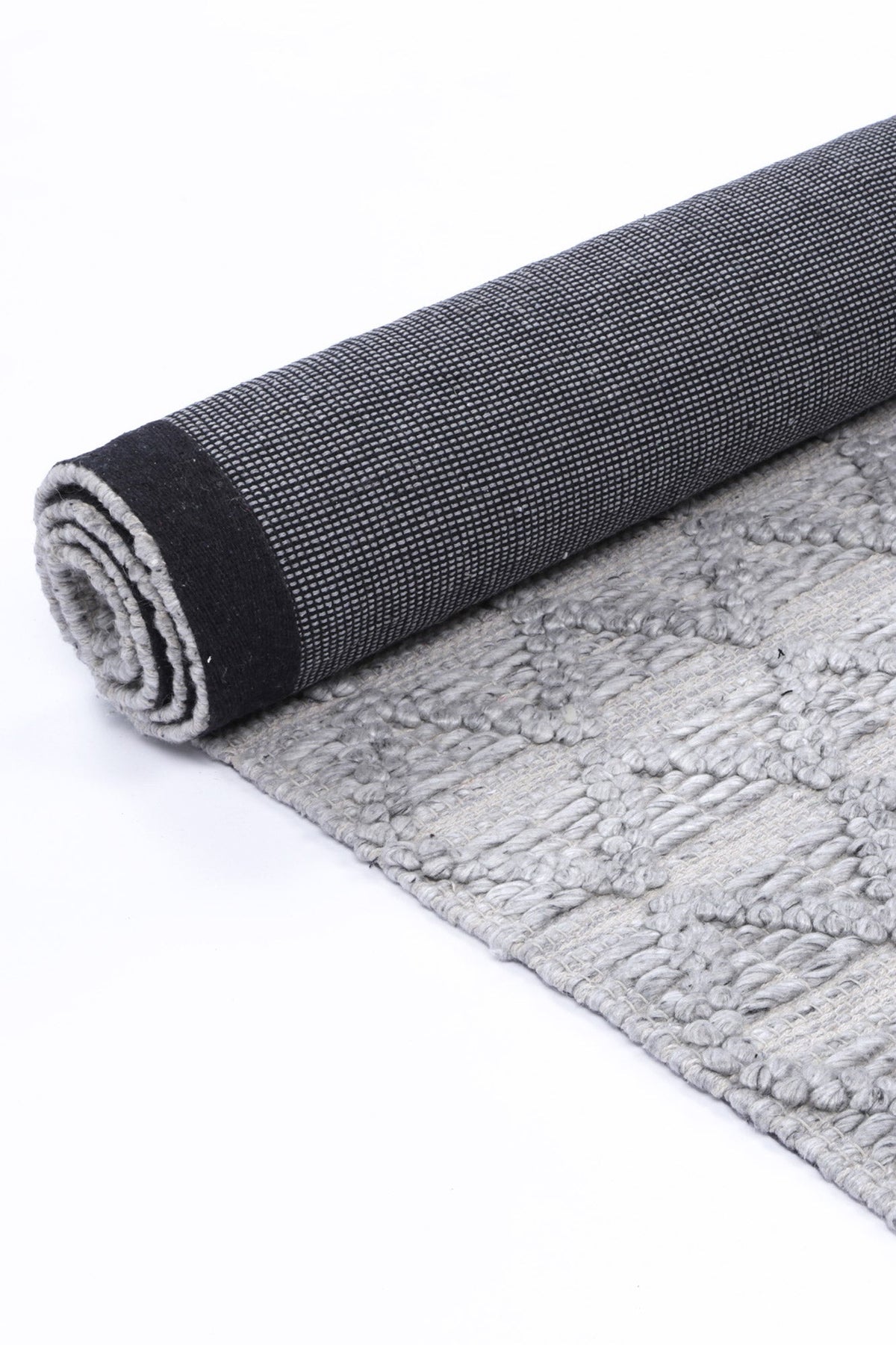 Himalaya Grey Wool Blend Rug - 1100 – view 5