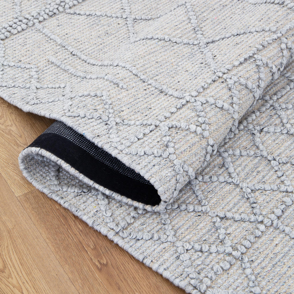 Himalaya Diamond Tribal Grey Wool Rug - 200 GREY – view 11
