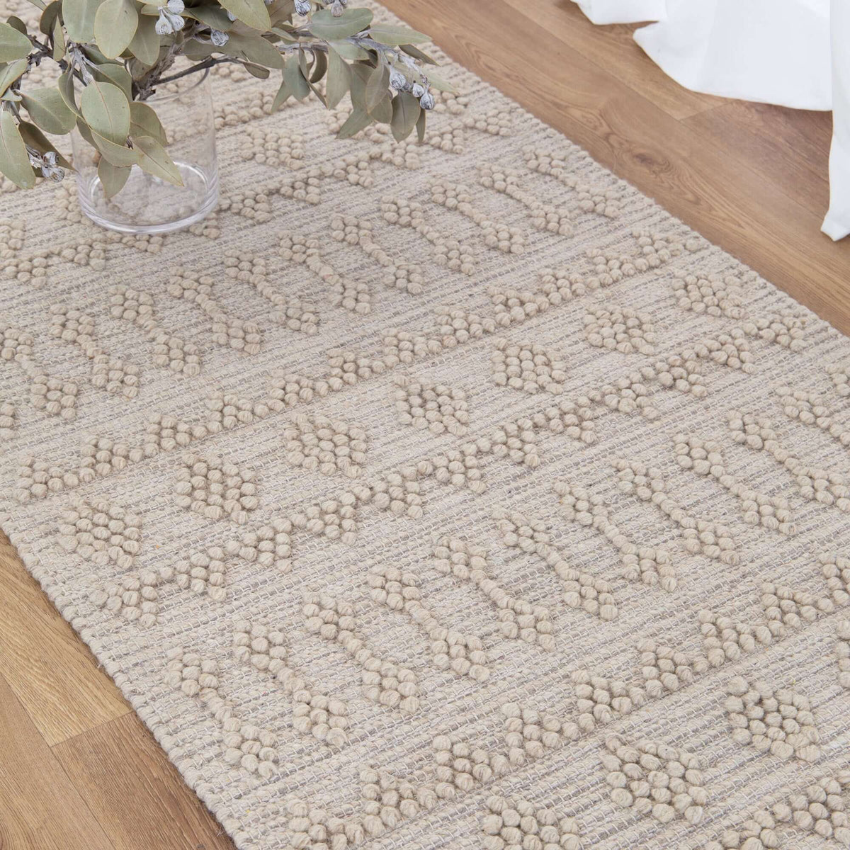 Himalaya Fine Tribal Natural Wool Blend Runner lifestyle