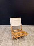 Handmade Bamboo Beach Stool – Foldable Eco-Friendly Outdoor Seat